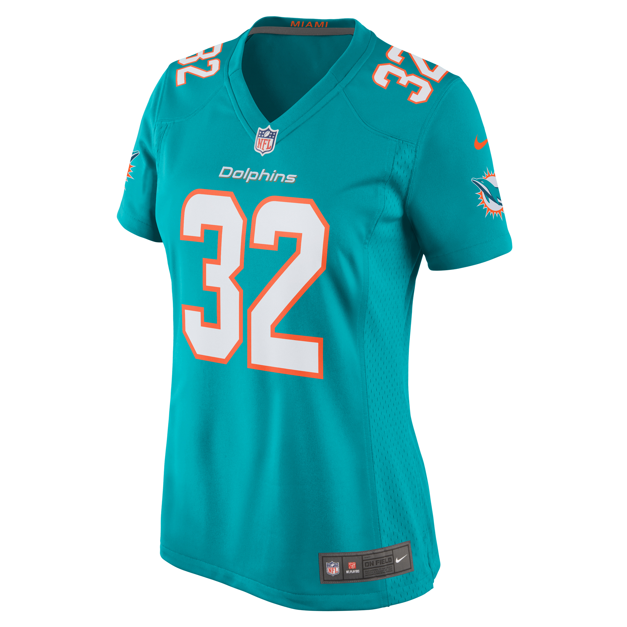 Verone McKinley III Miami Dolphins Women's Game Player Jersey - Aqua