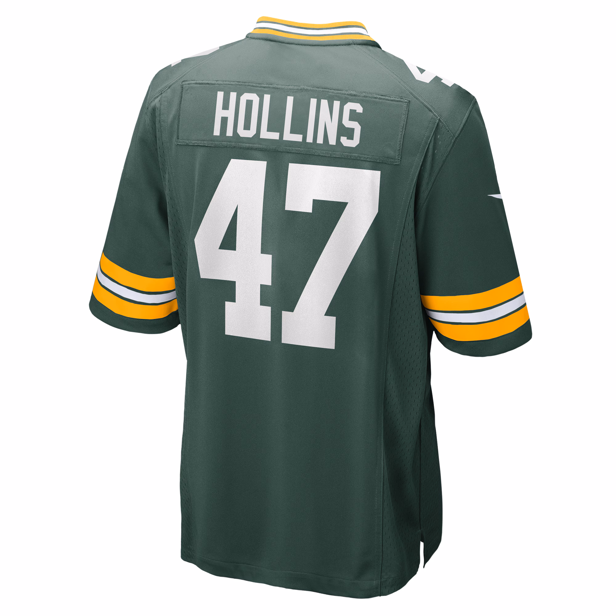 Justin Hollins Green Bay Packers Home Game Player Jersey - Green