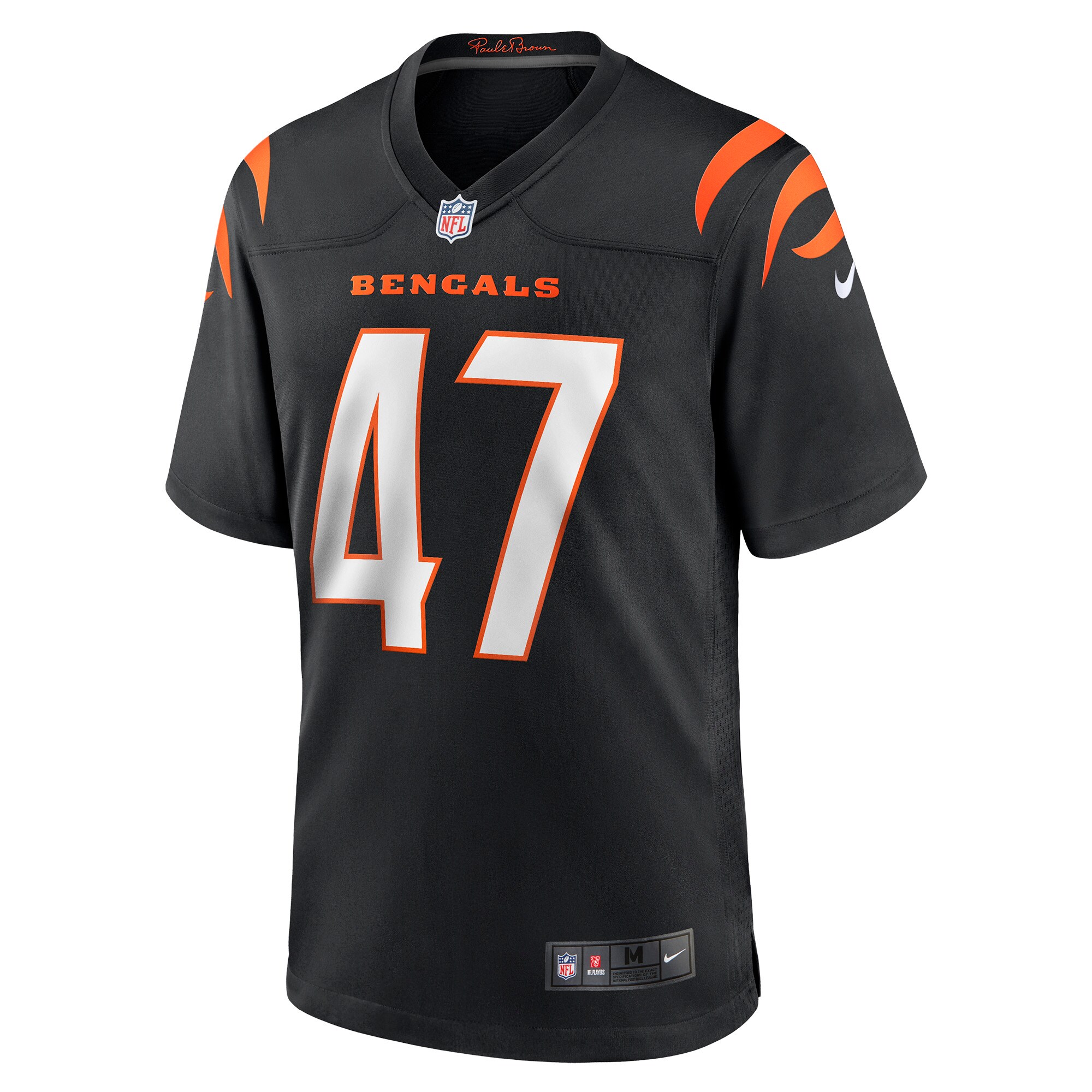 Keandre Jones Cincinnati Bengals  Game Jersey - Black