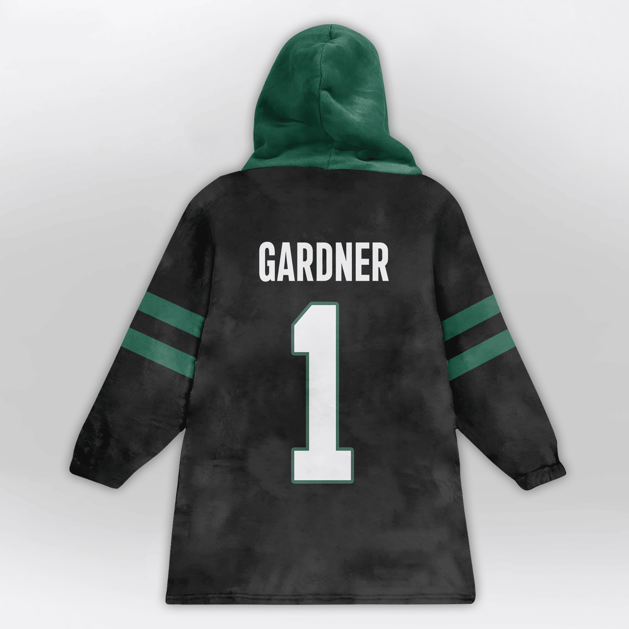 Adult A.S.G 1 New York J Football Unisex Blanket Hoodie
