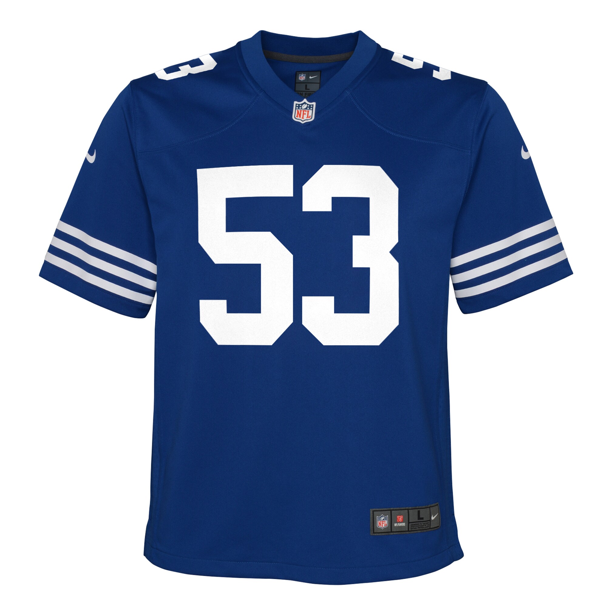 Shaquille Leonard Indianapolis Colts Youth Game Jersey - Royal