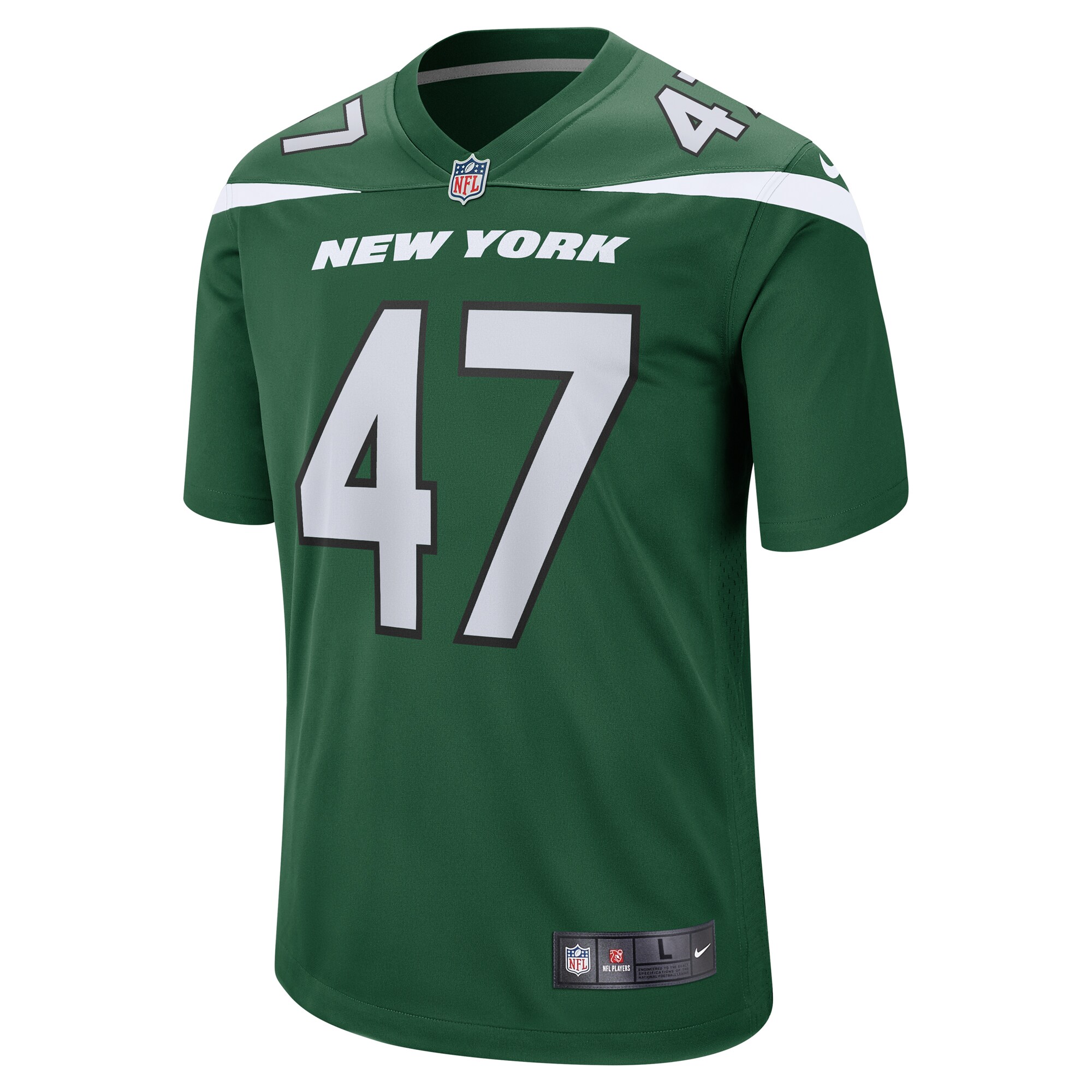 Bryce Huff New York Jets  Game Jersey - Gotham Green