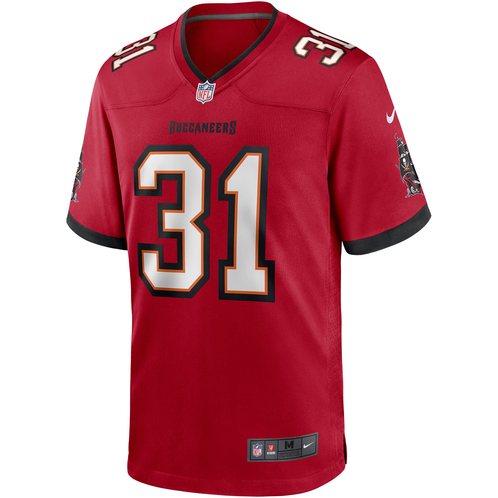Antoine Winfield Jr. Tampa Bay Buccaneers  Game Jersey - Red