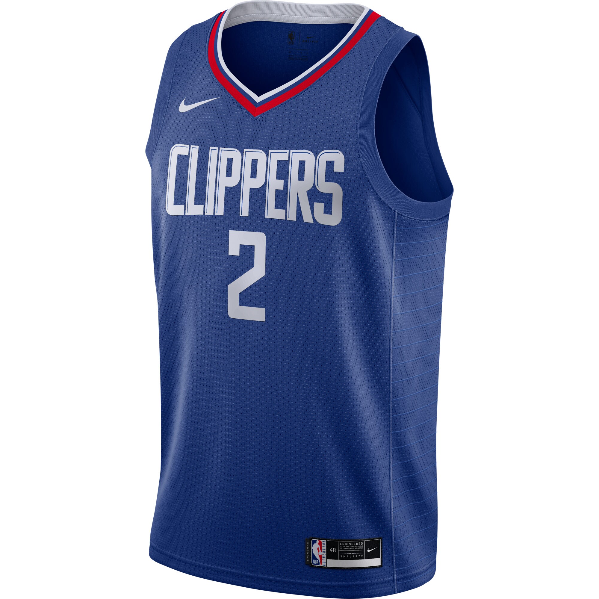 Kawhi Leonard LA Clippers 2020/21 Swingman Jersey - Royal - Icon Edition