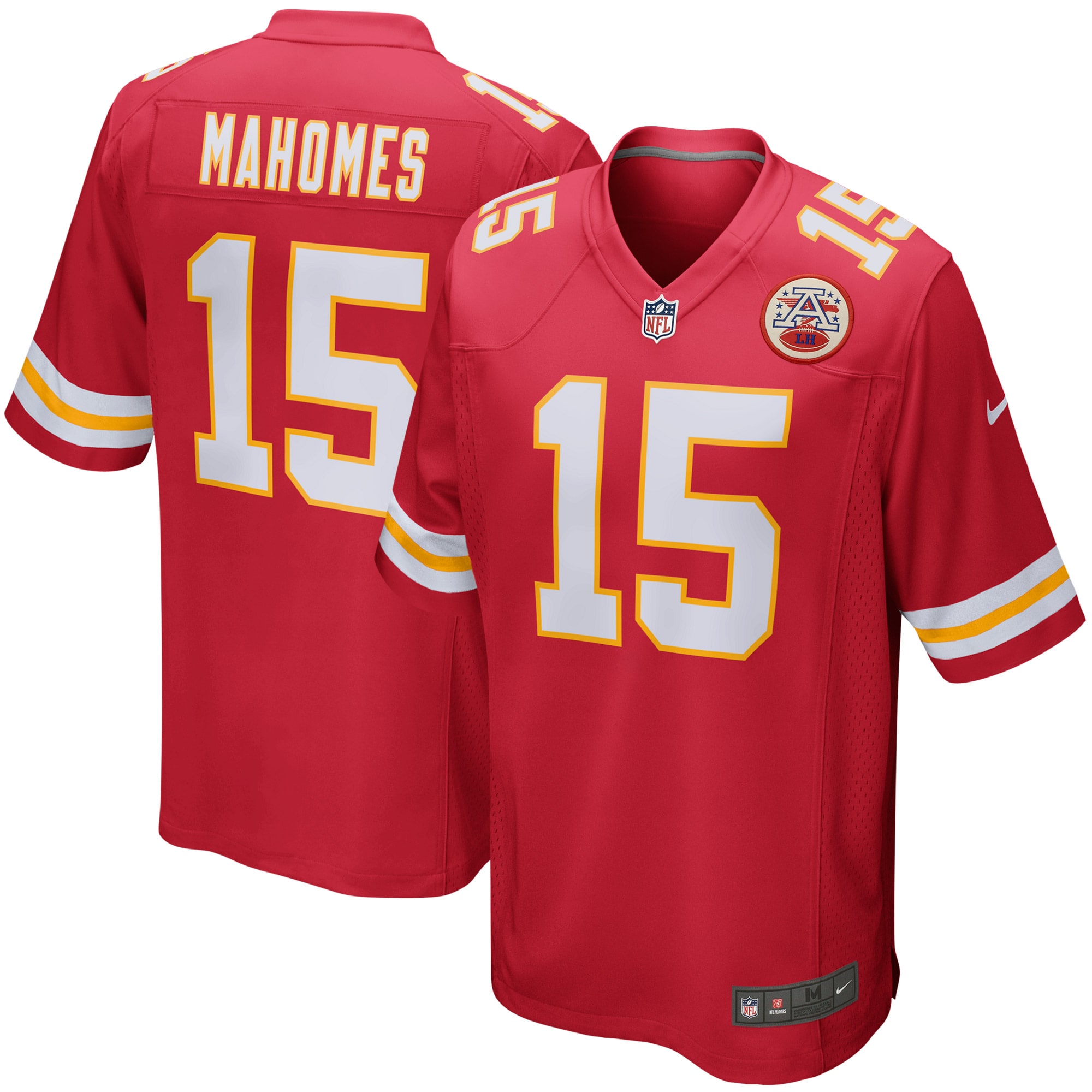 Patrick Mahomes Kansas City Chiefs  Game Player Jersey - Red