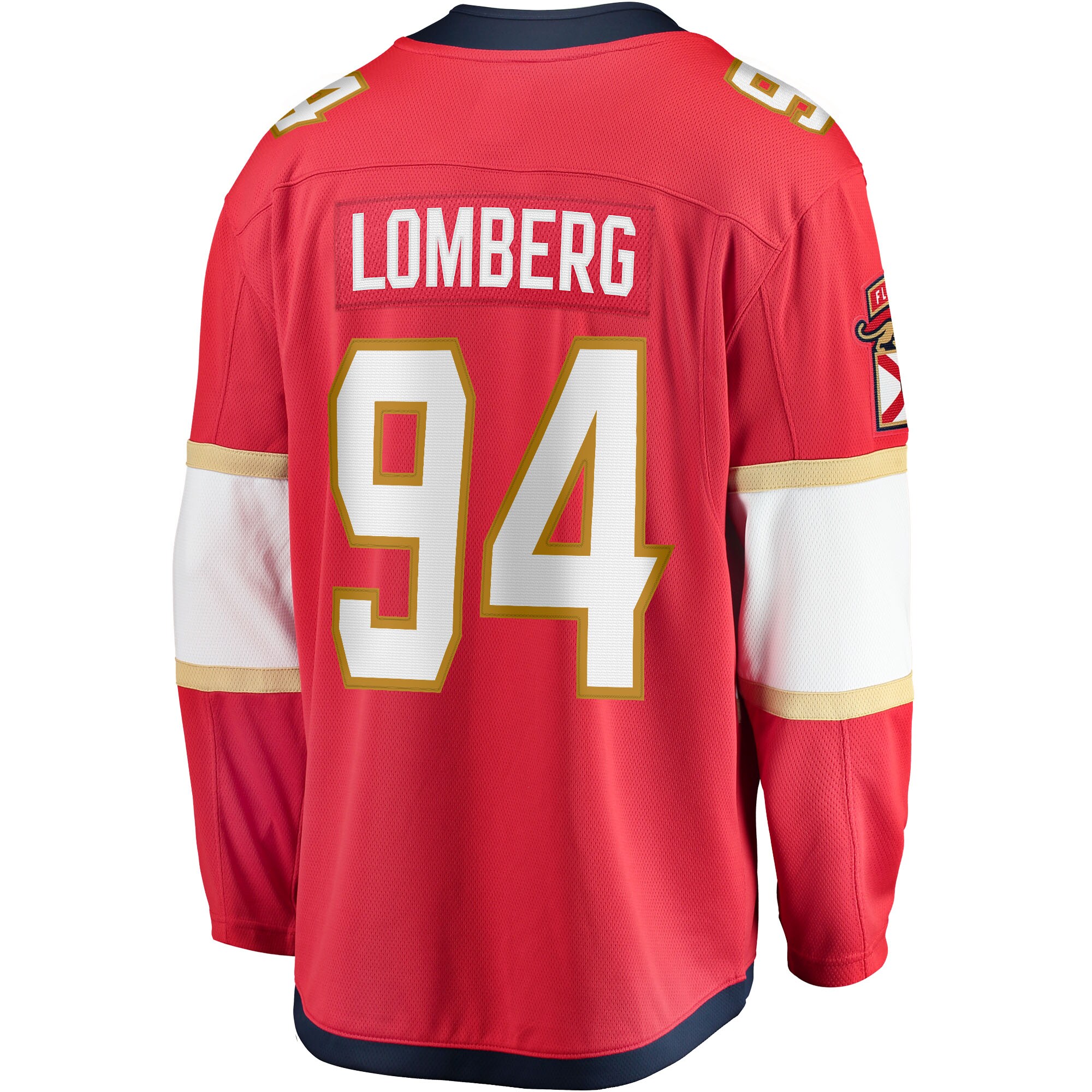 Ryan Lomberg Florida Panthers Home Breakaway Player Jersey - Red