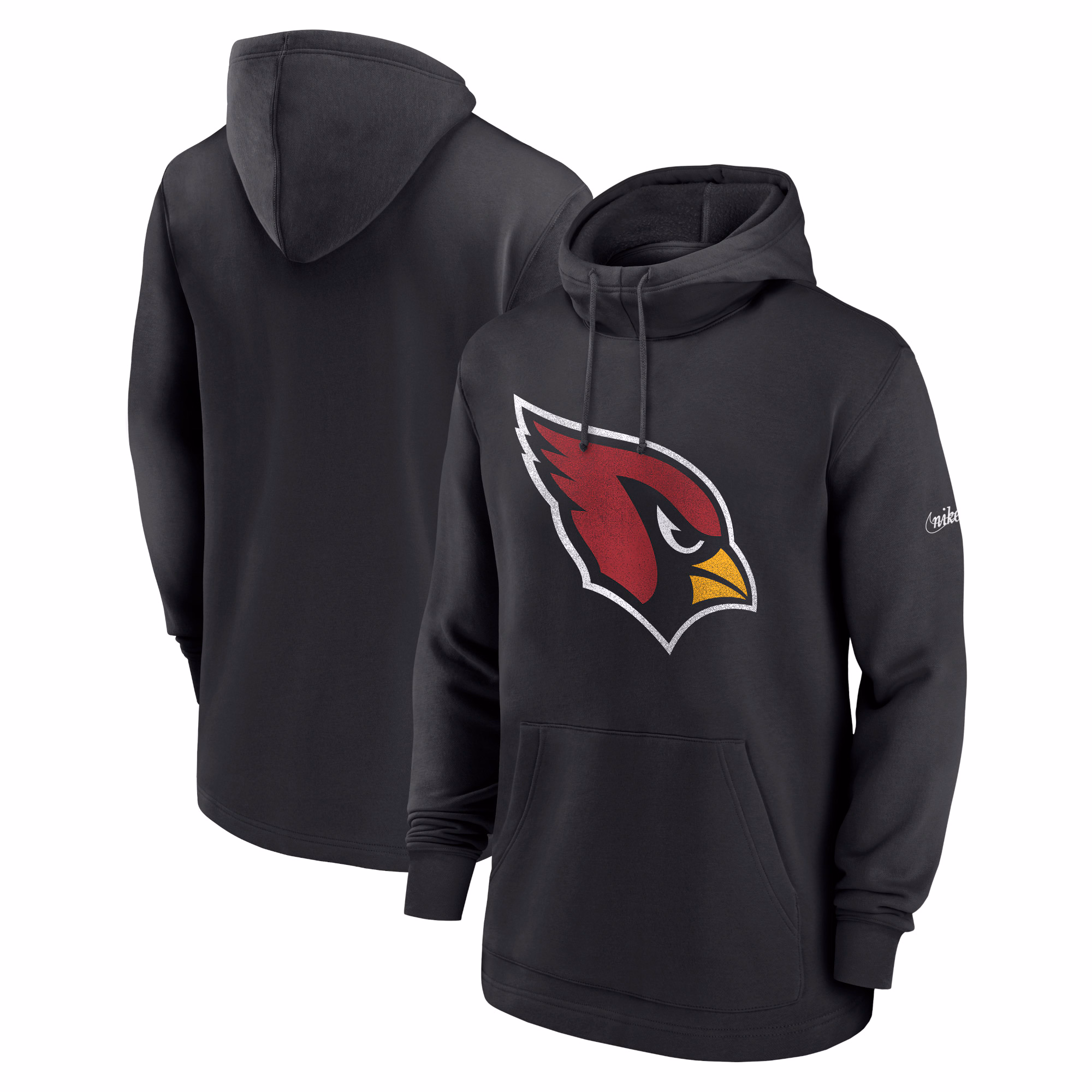 Arizona Cardinals Classic Pullover Hoodie - Black
