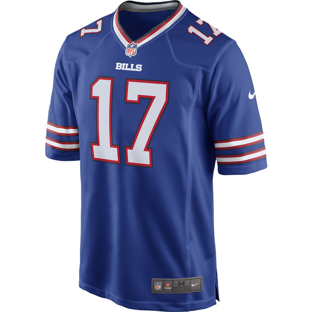 Josh Allen Buffalo Bills Game Player Jersey - Royal