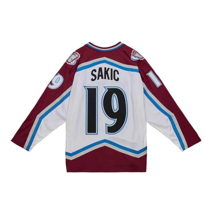 Blue Line Joe Sakic Colorado Avalanche 2000 Jersey