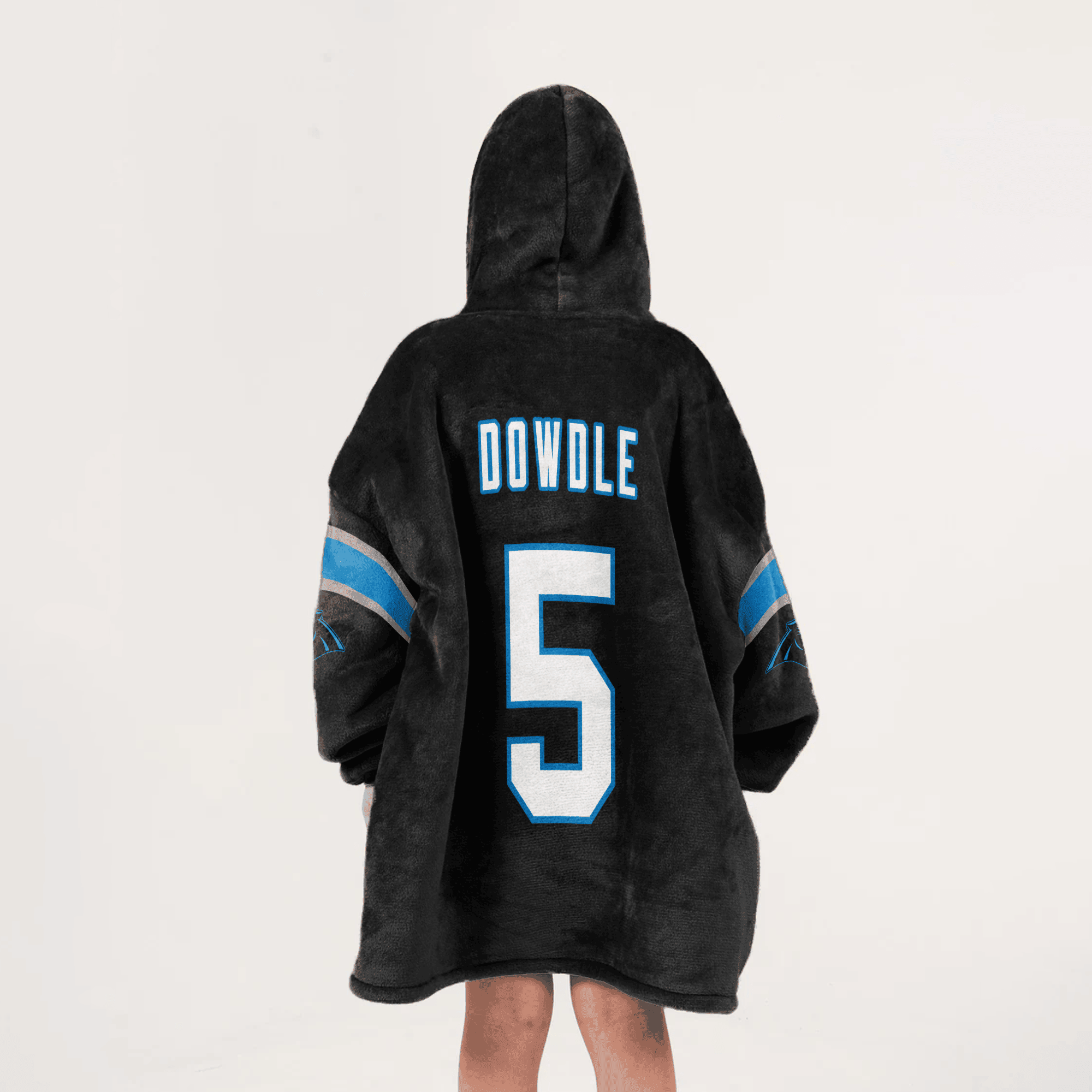 Kid 5 Carolina Football Unisex Blanket Hoodie