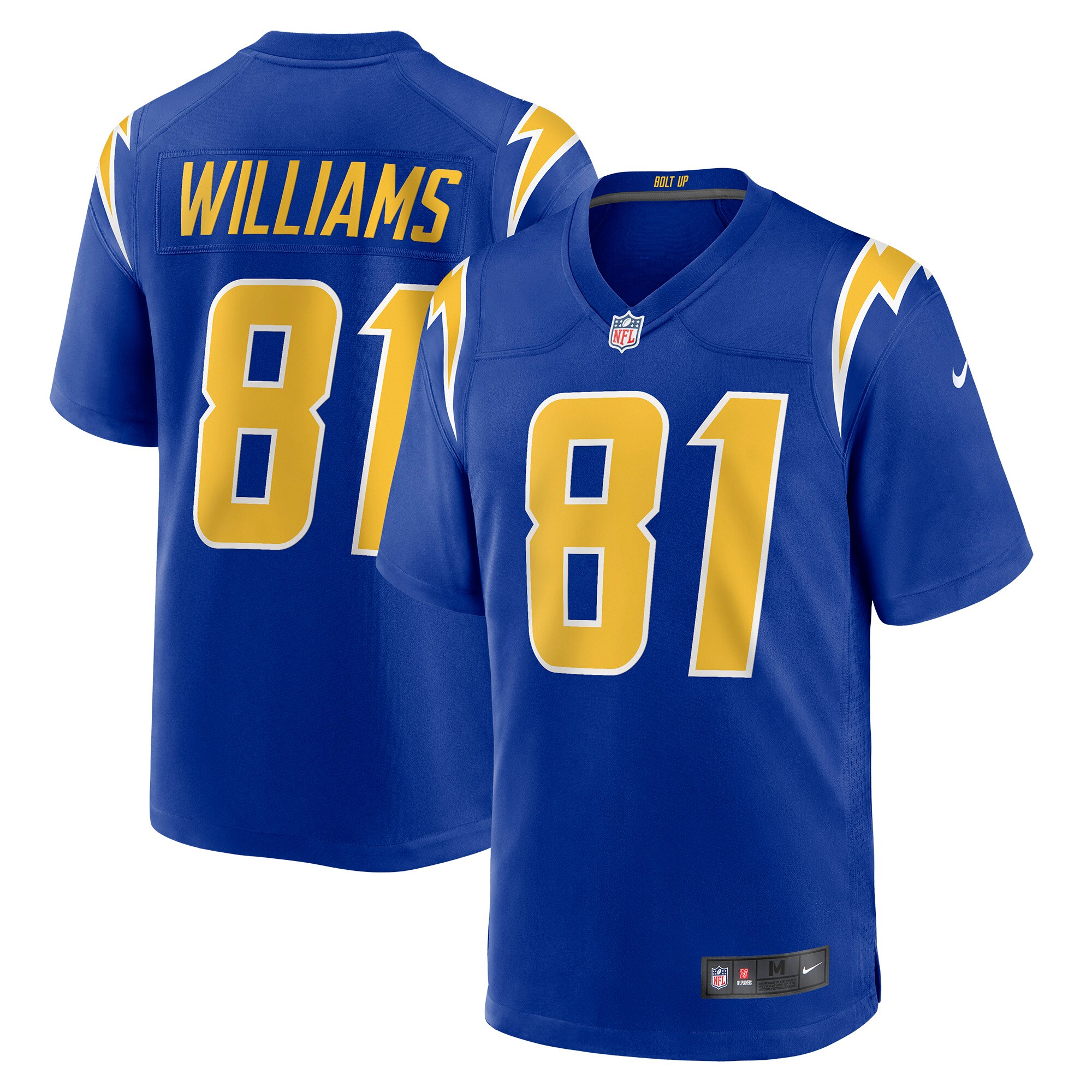 Mike Williams Los Angeles Chargers  Game Jersey - Royal