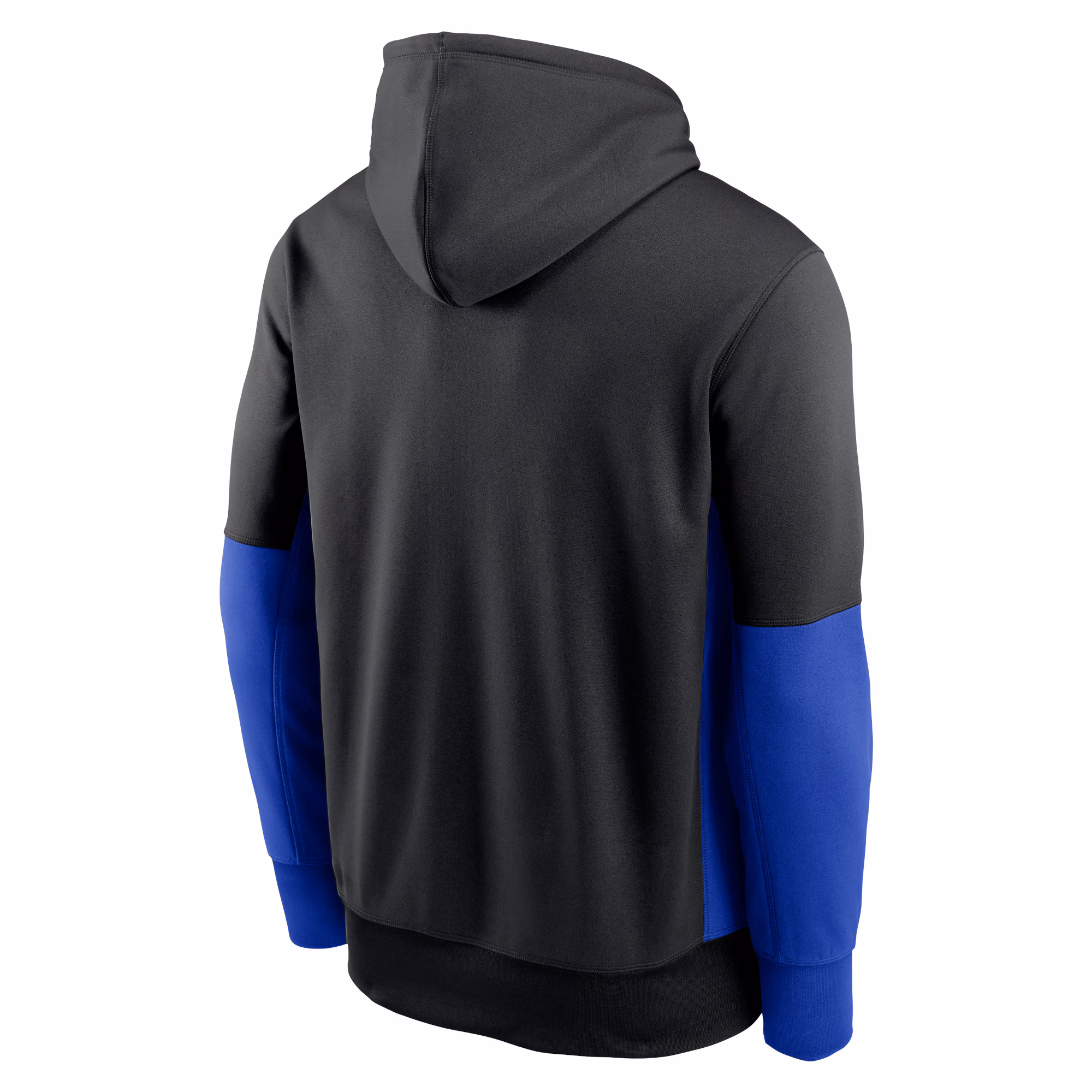 Los Angeles Rams Color Block Fleece Performance Pullover Hoodie - Black