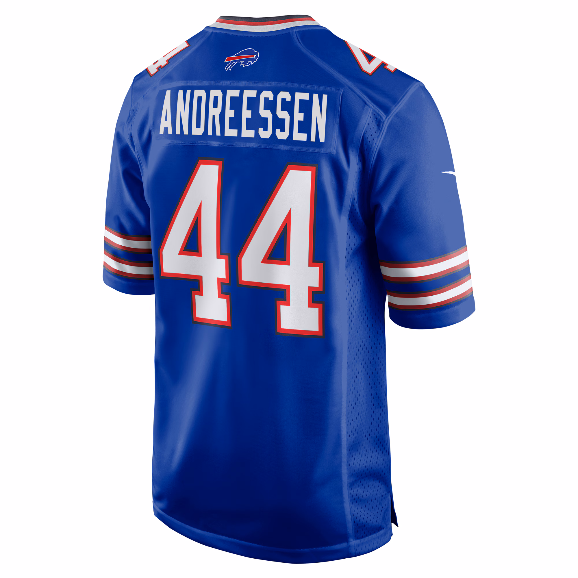 Joe Andreessen Buffalo Bills Game Jersey -  Royal