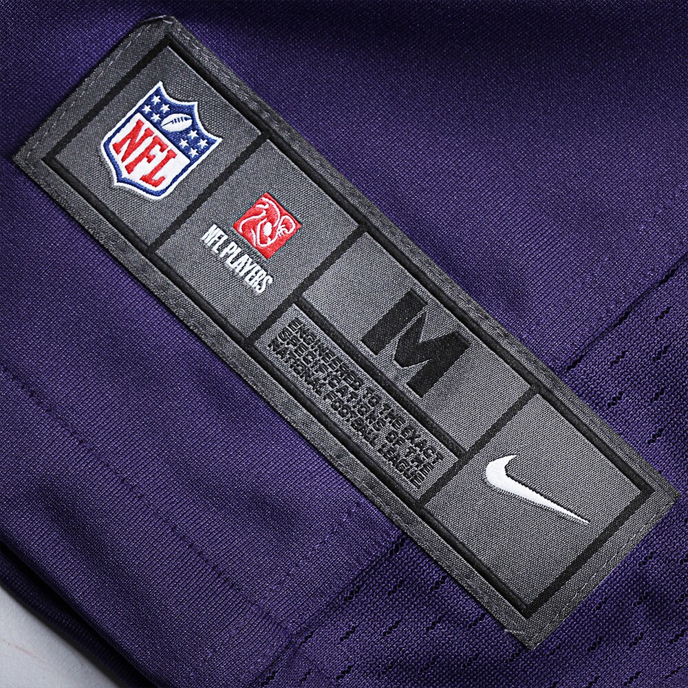 Lamar Jackson Baltimore Ravens  Game Player Jersey - Purple