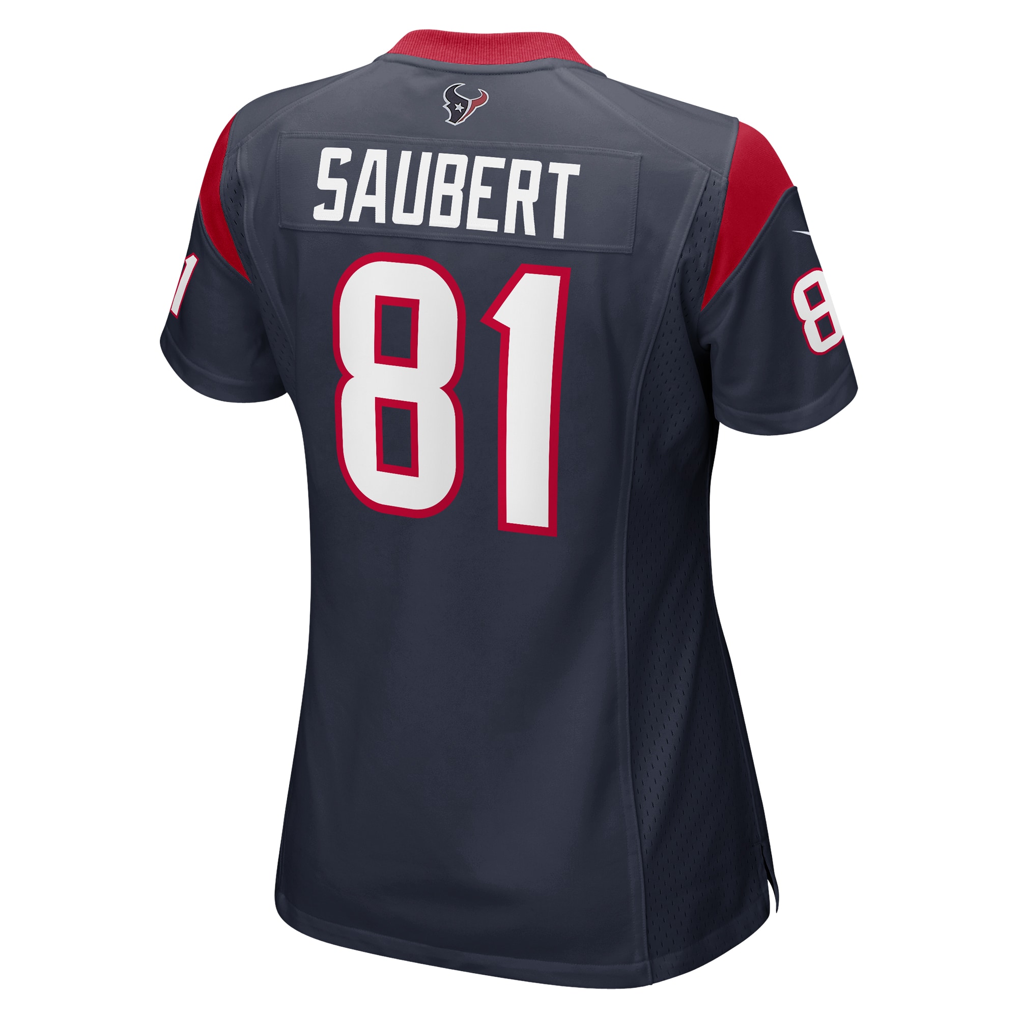 Eric Saubert Houston Texans Women's  Game Jersey -  Navy