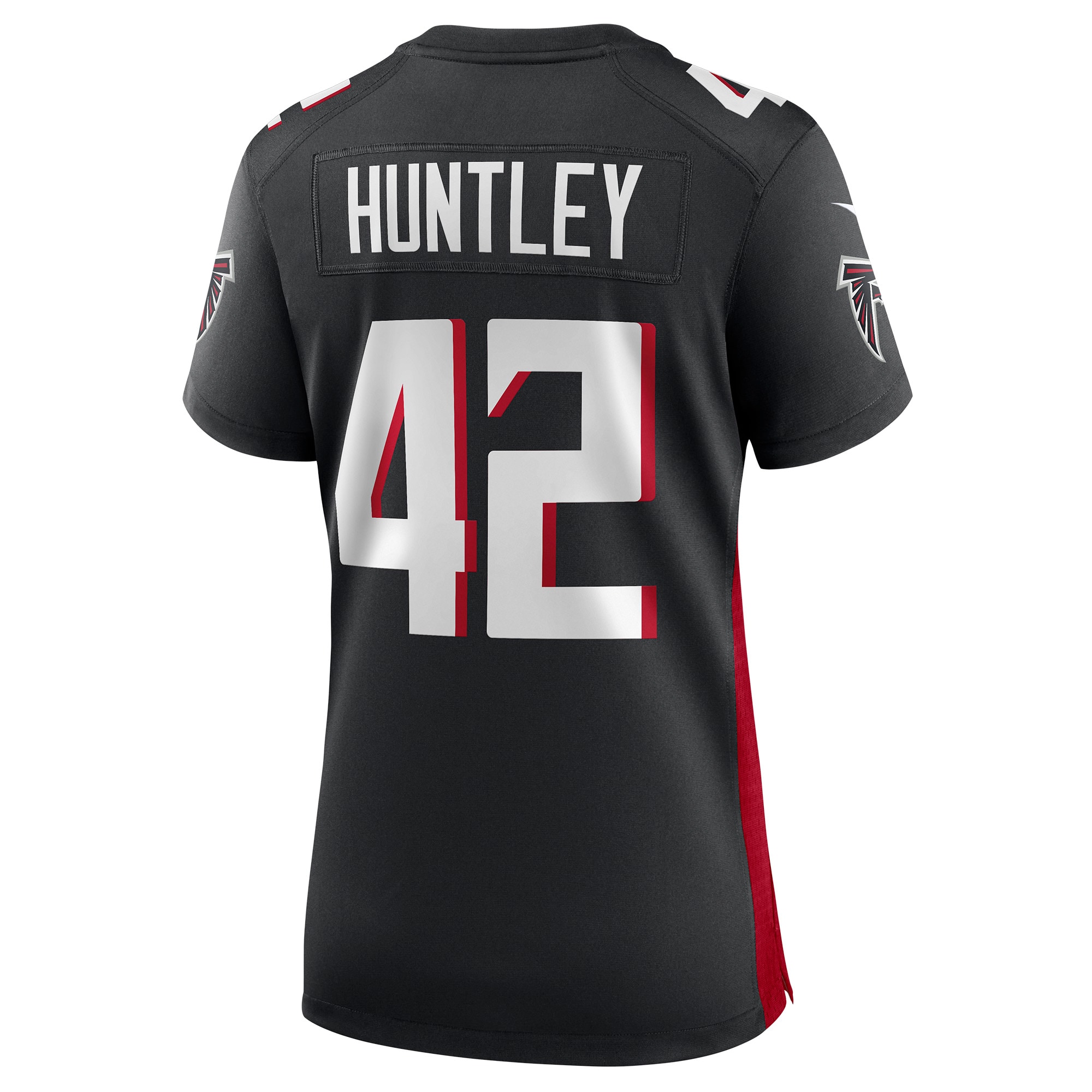 Caleb Huntley Atlanta Falcons  Women's Game Jersey - Black