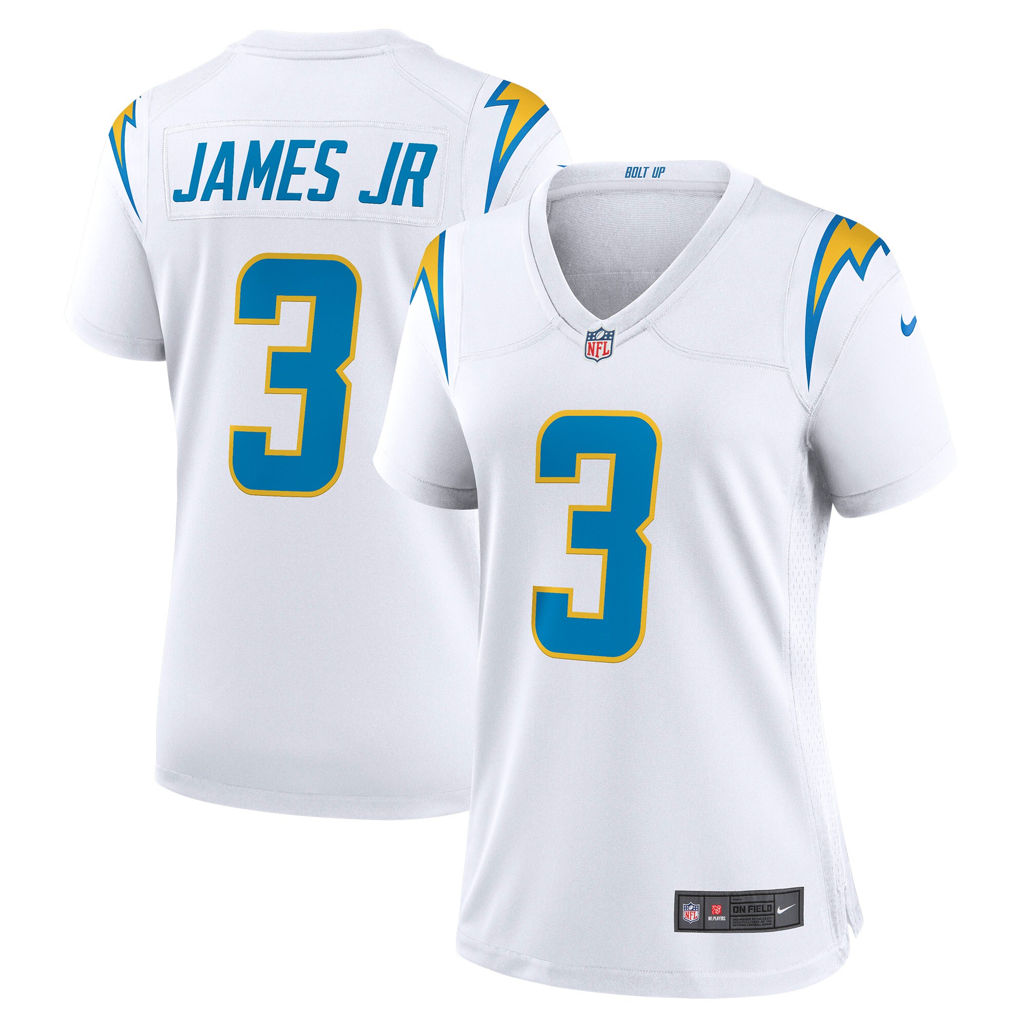 Derwin James Jr. Los Angeles Chargers Women's Game Jersey - White