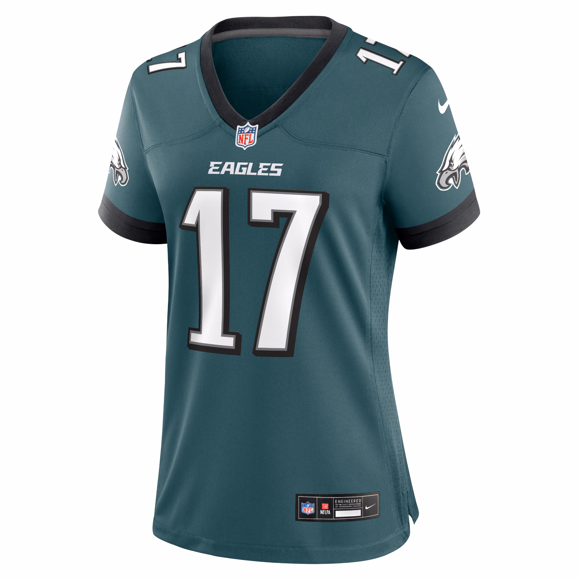 Nakobe Dean Philadelphia Eagles Women's Team Game Jersey - Midnight Green