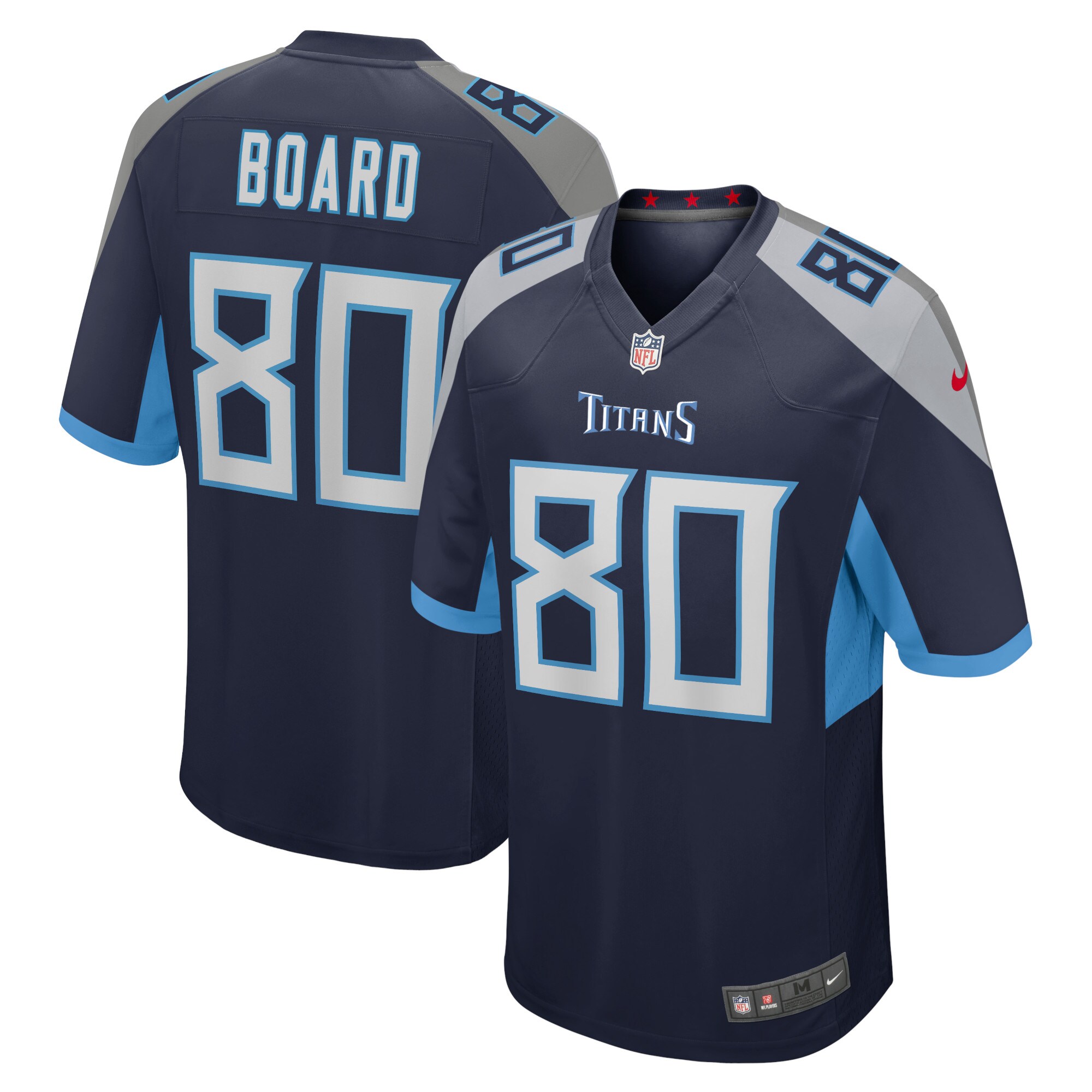 C.J. Board Tennessee Titans  Home Game Player Jersey - Navy