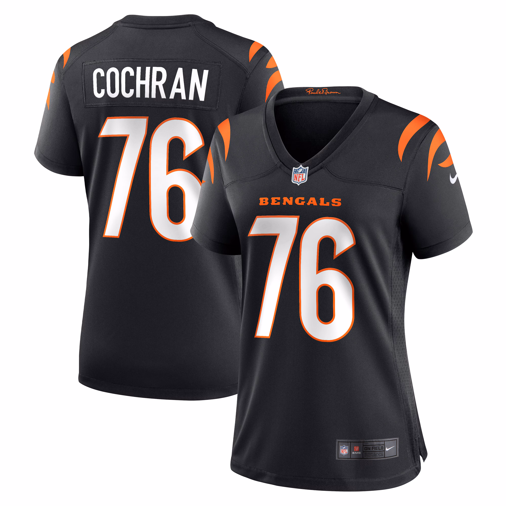 Devin Cochran Cincinnati Bengals Women's Game Player Jersey - Black