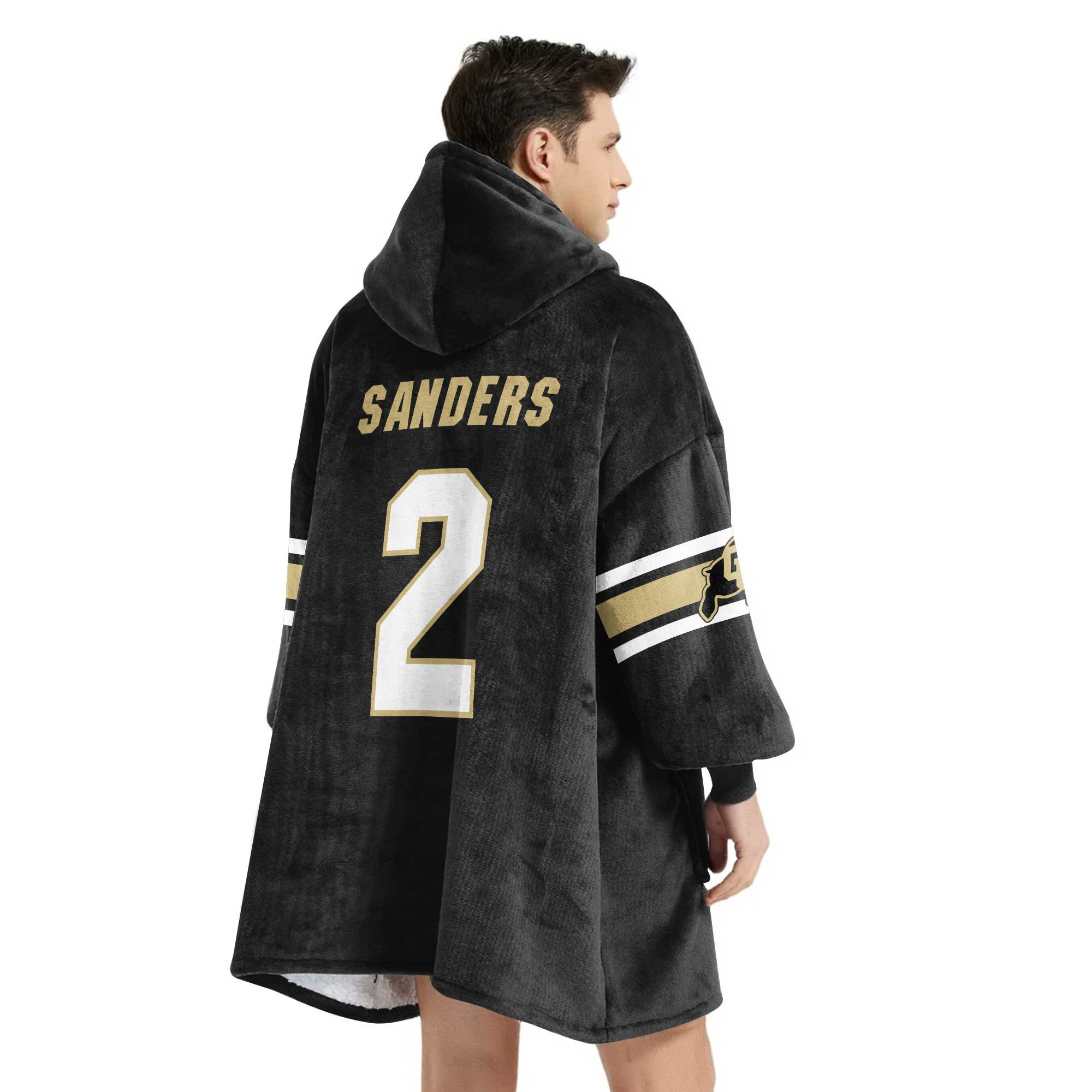 Adult 2 Colorado Football Unisex Blanket Hoodie