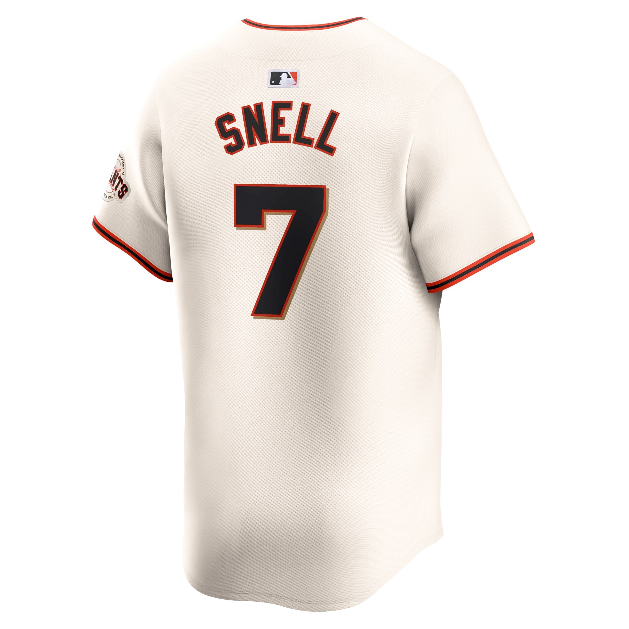 Men's San Francisco Giants Blake Snell  Cream Home Limited Jersey