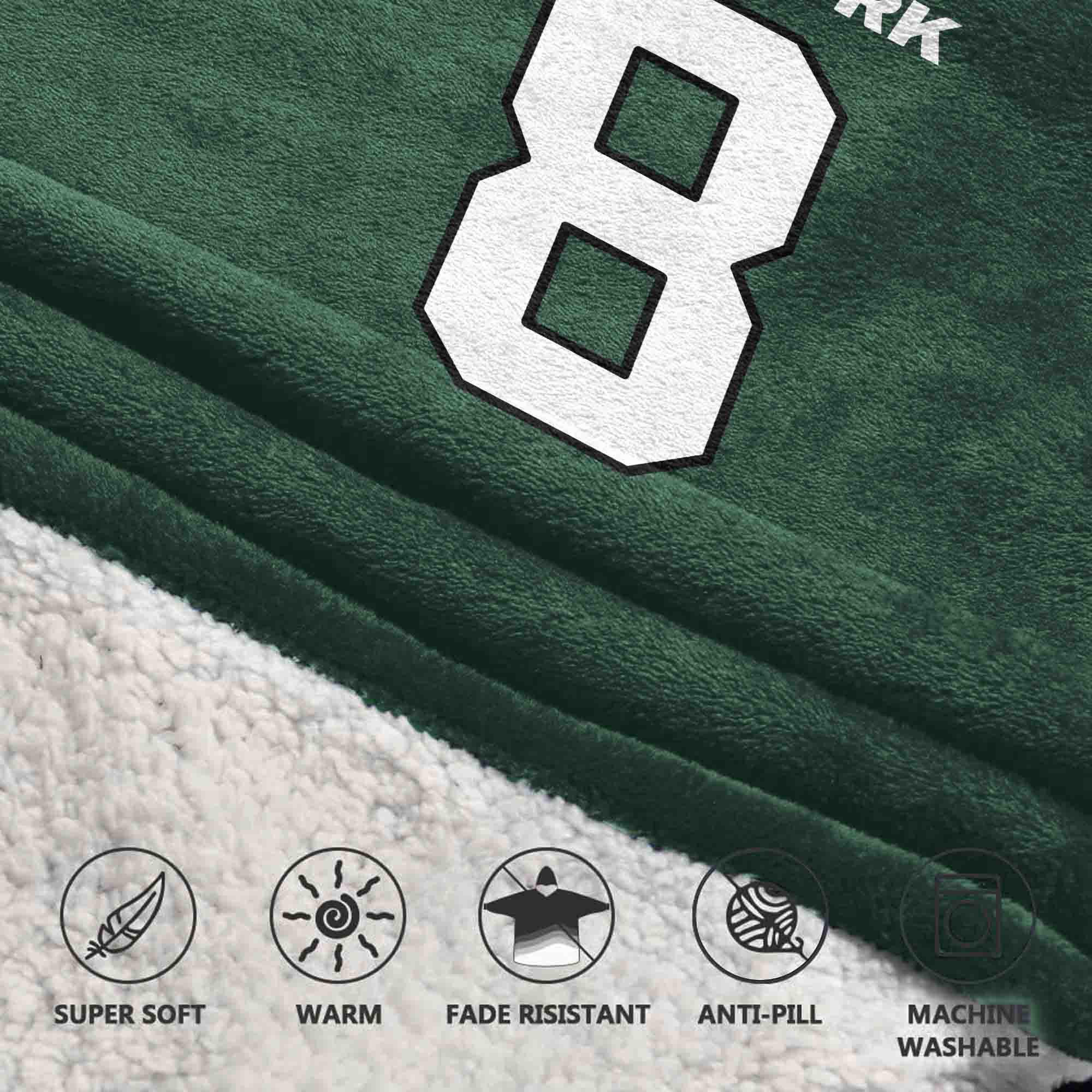 Adult AR 8 New York Football Unisex Blanket Hoodie