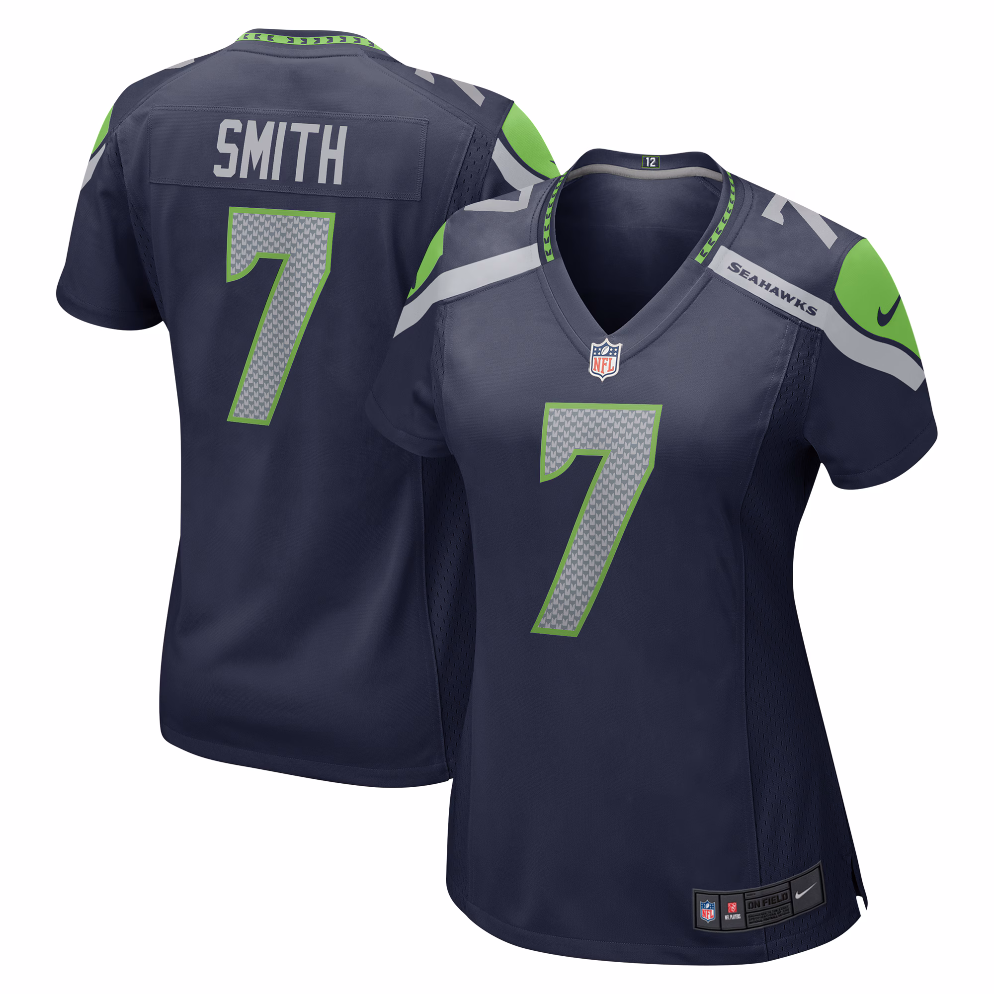 Geno Smith Seattle Seahawks Women's Player Jersey - Navy