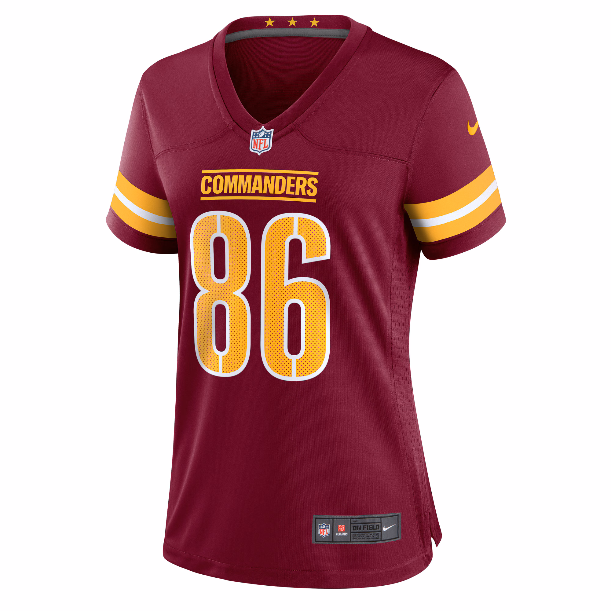 Zach Ertz Washington Commanders Women's Game Jersey -  Burgundy