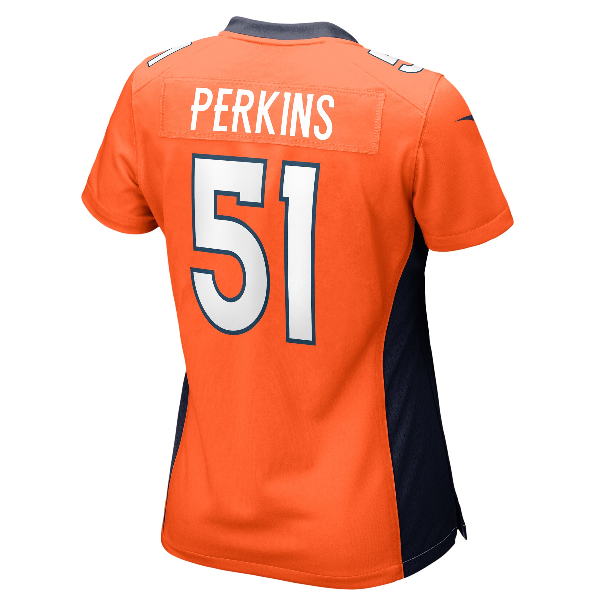 Ronnie Perkins Denver Broncos Women's  Game Jersey -  Orange