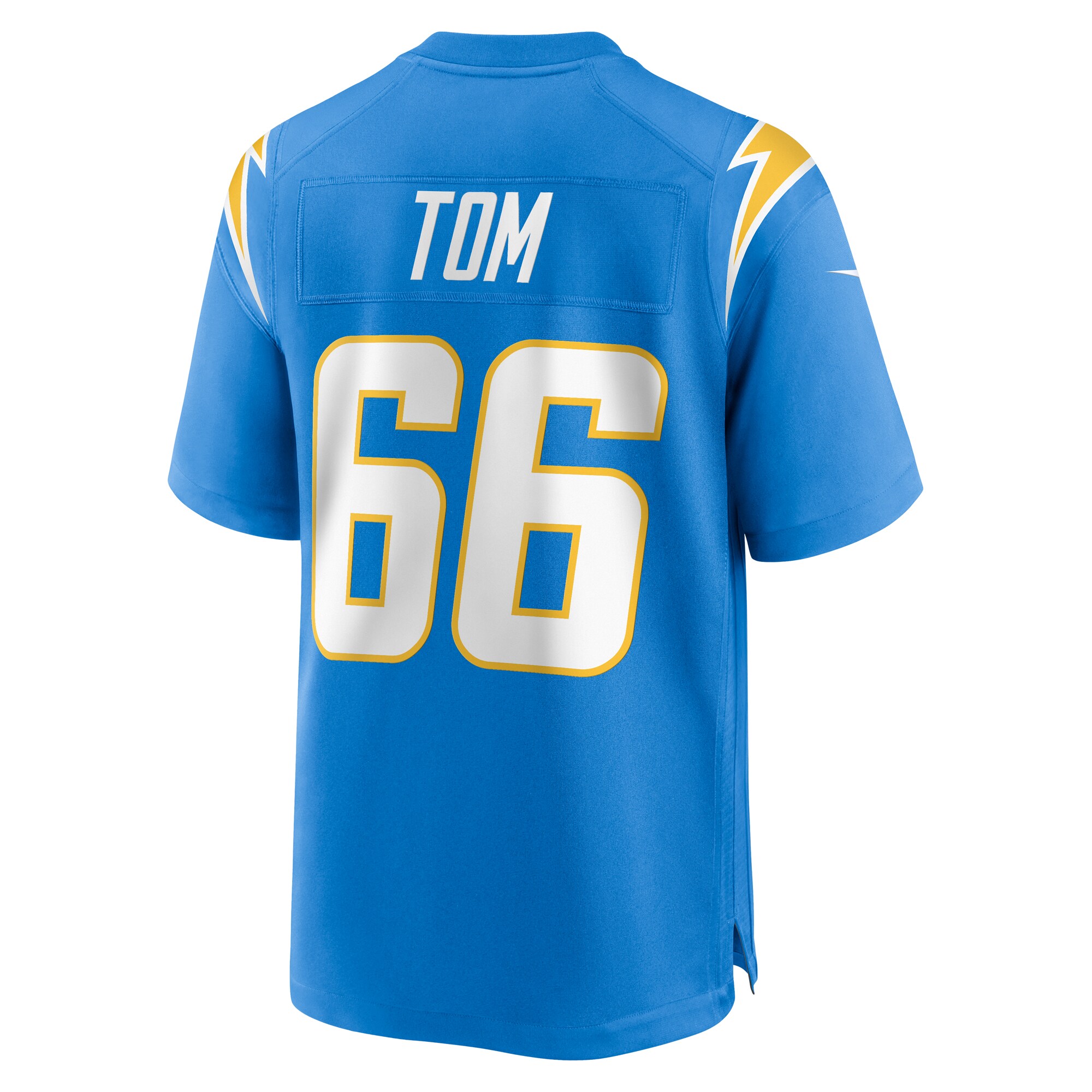 Cameron Tom Los Angeles Chargers  Game Jersey -  Powder Blue