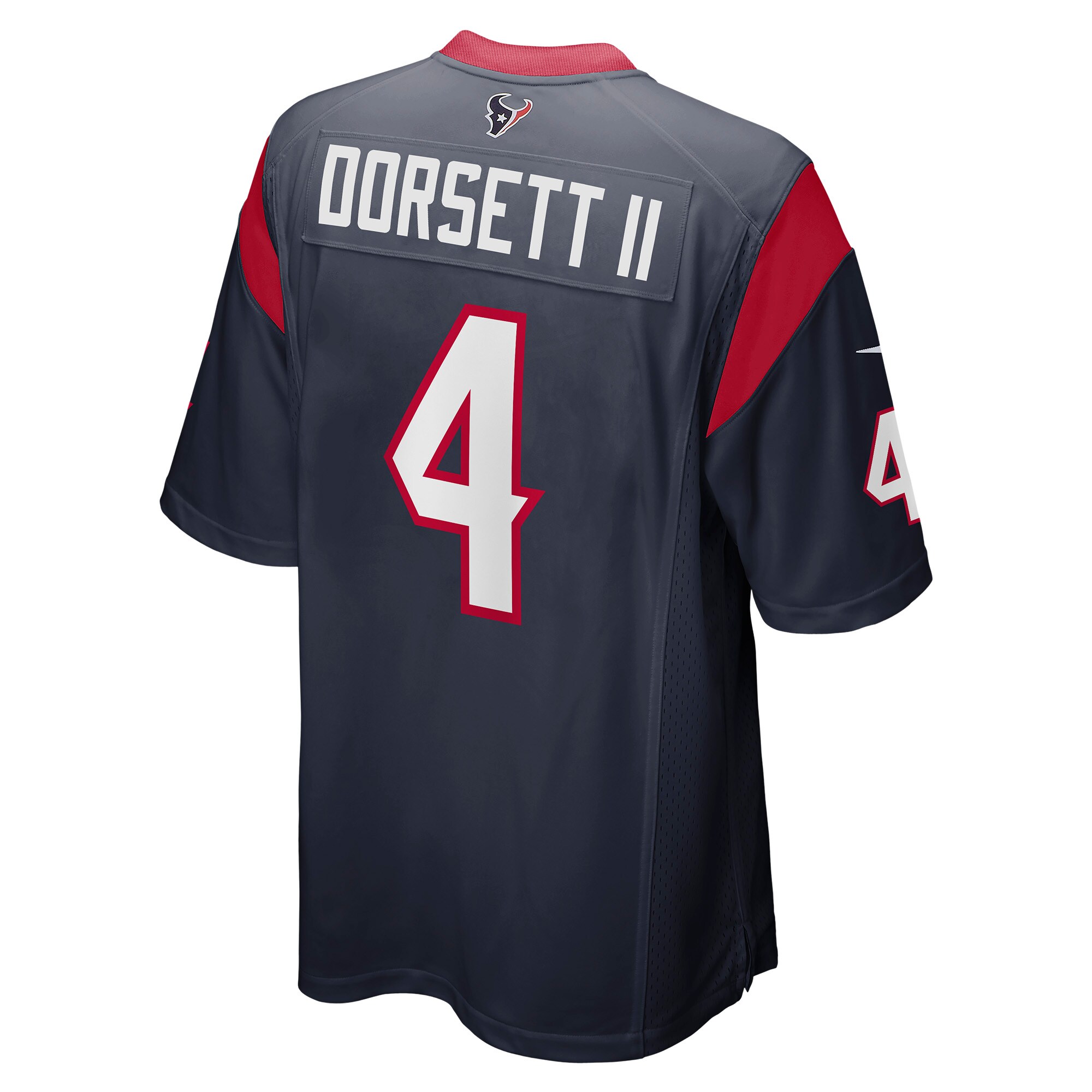 Phillip Dorsett II Houston Texans  Game Jersey - Navy