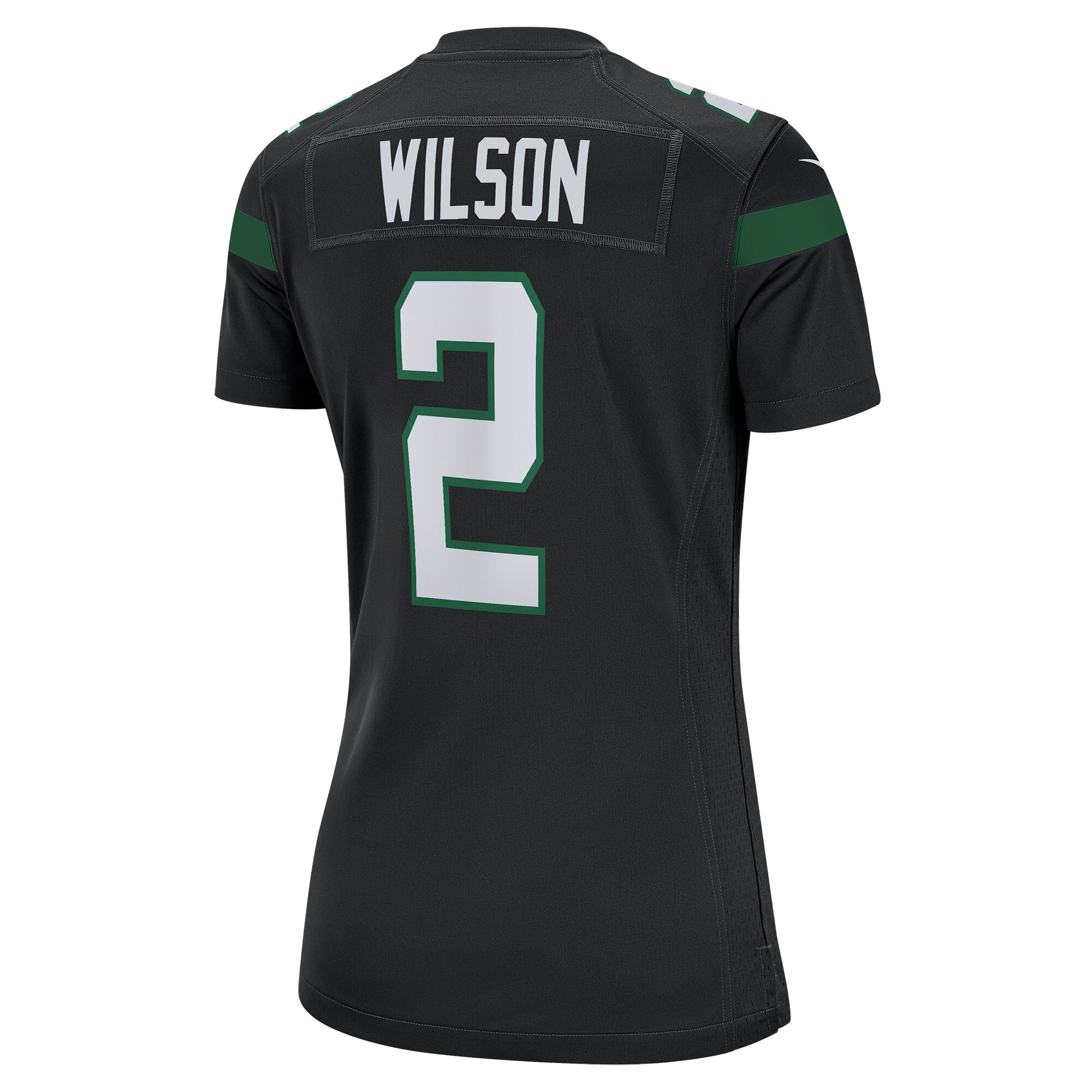 Zach Wilson  New York Jets Women's Game Jersey - Stealth Black