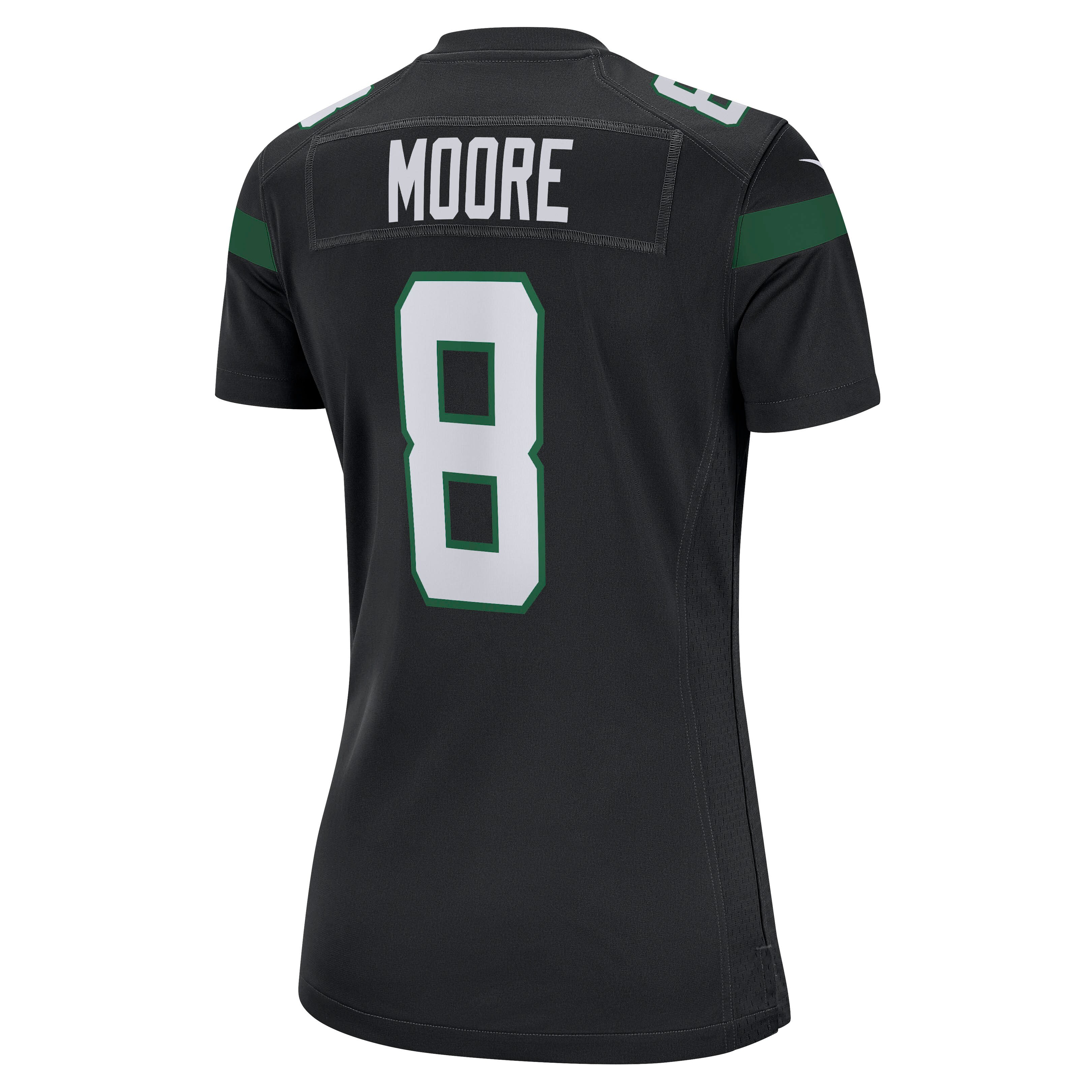 Elijah Moore  New York Jets Women's Game Jersey - Stealth Black