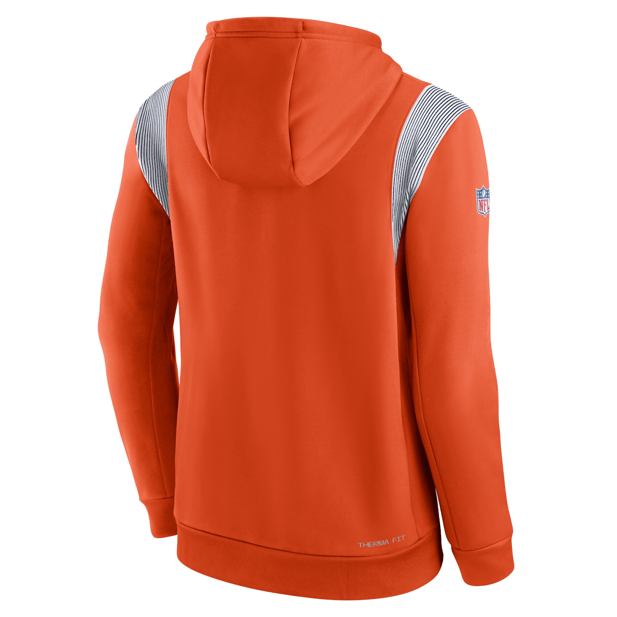 Chicago Bears Sideline Athletic Stack Performance Pullover Hoodie - Navy