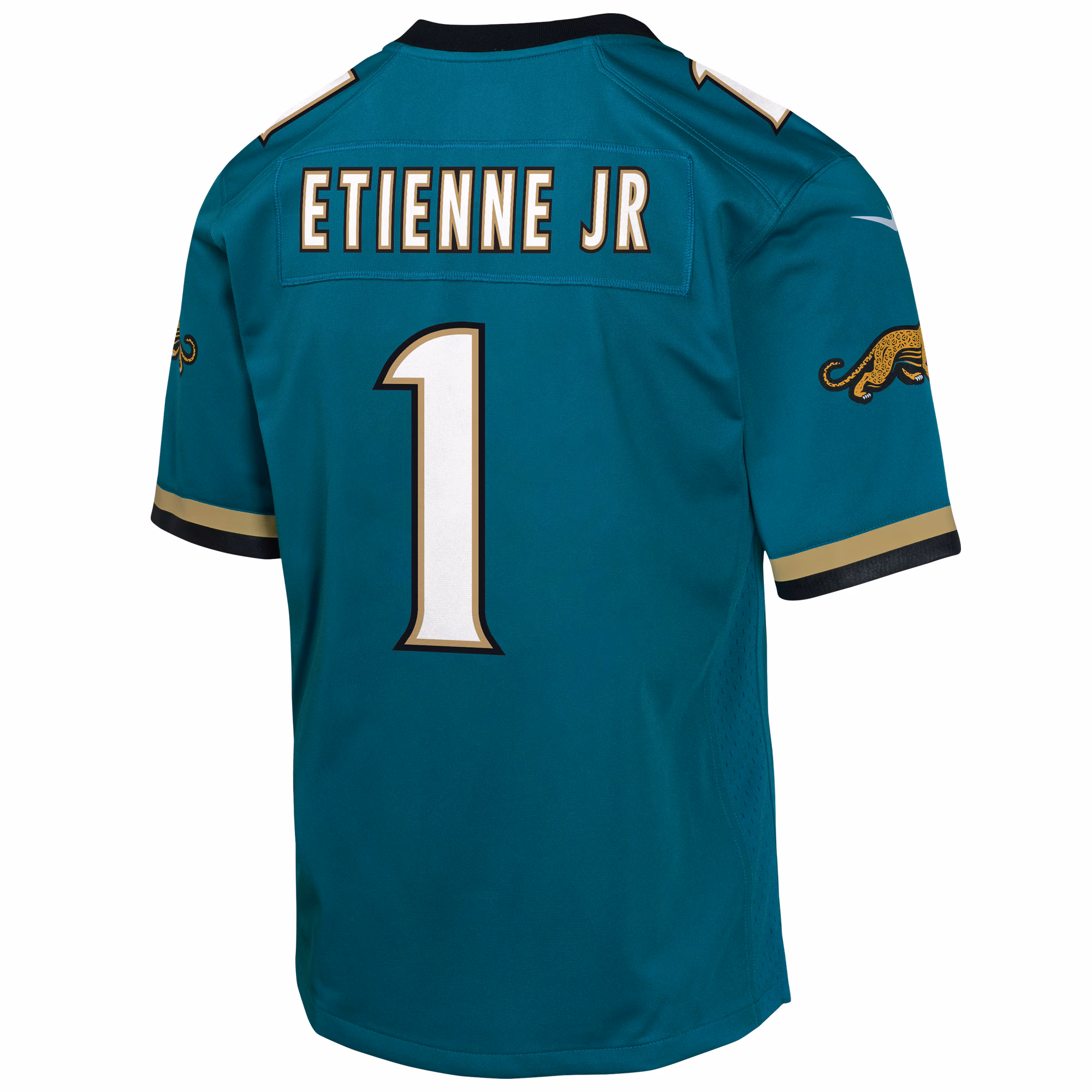 Travis Etienne Jacksonville Jaguars Youth Prowler Throwback Player Game Jersey - Teal
