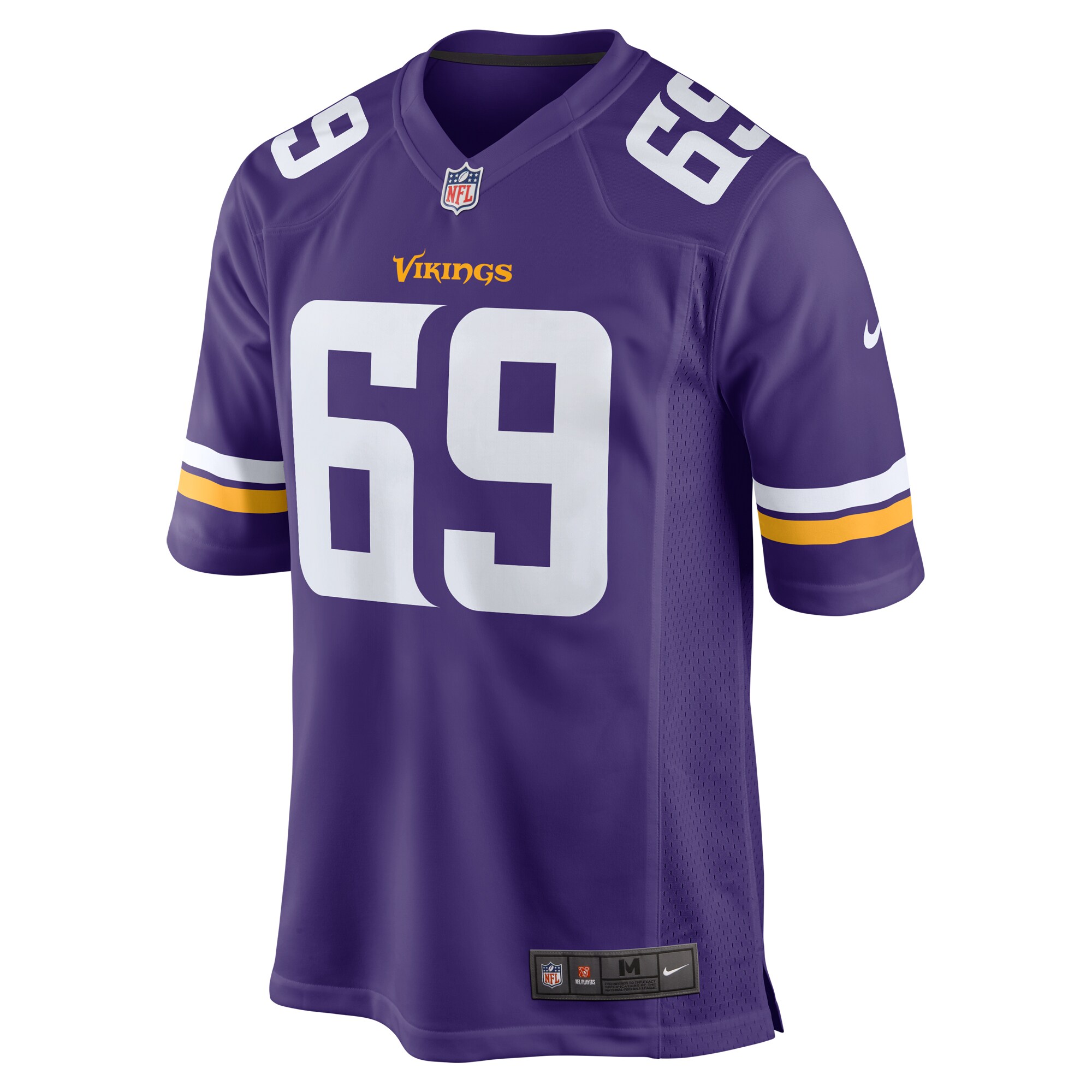 Dan Feeney Minnesota Vikings Team Game Jersey -  Purple