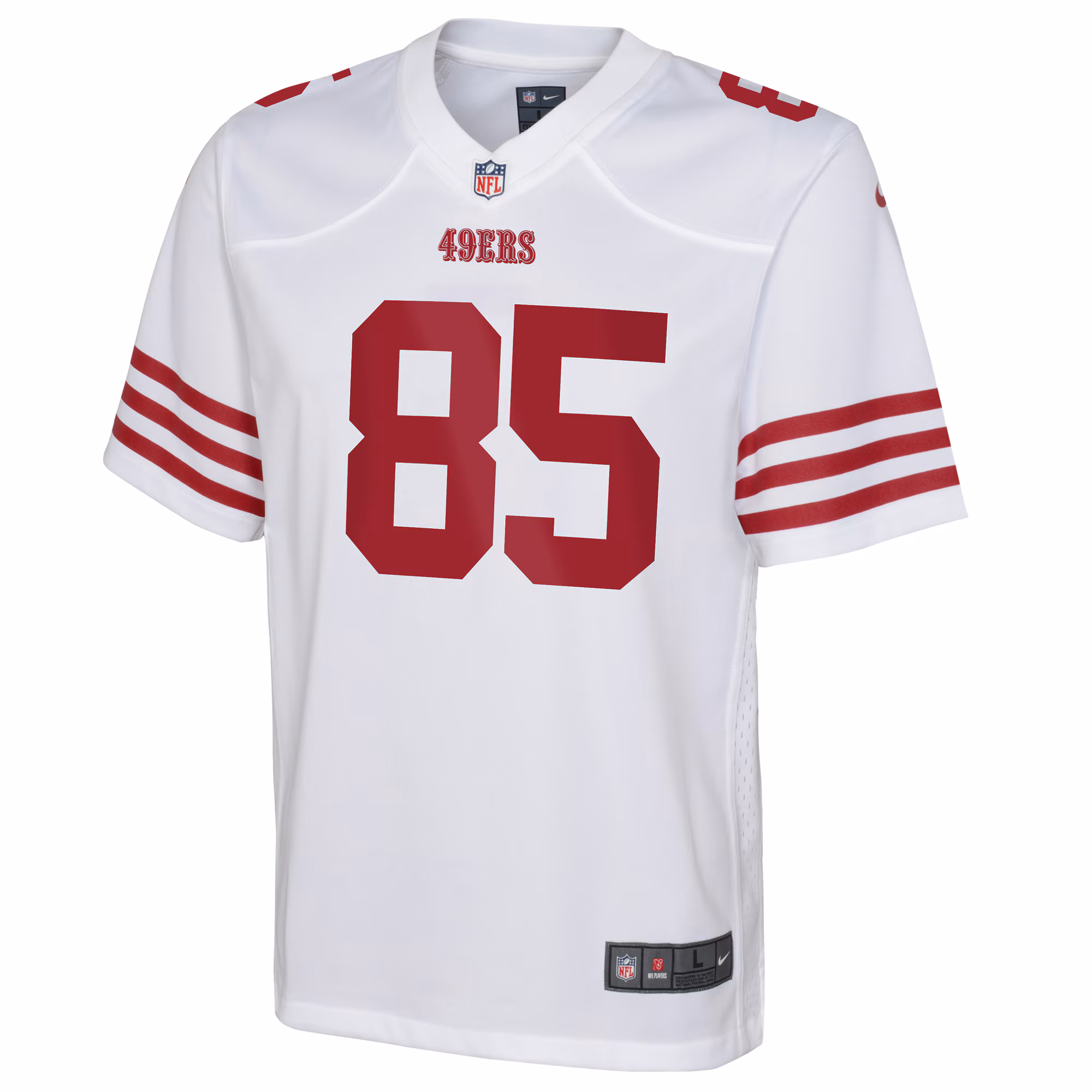 George Kittle San Francisco 49ers Youth Game Jersey - Scarlet