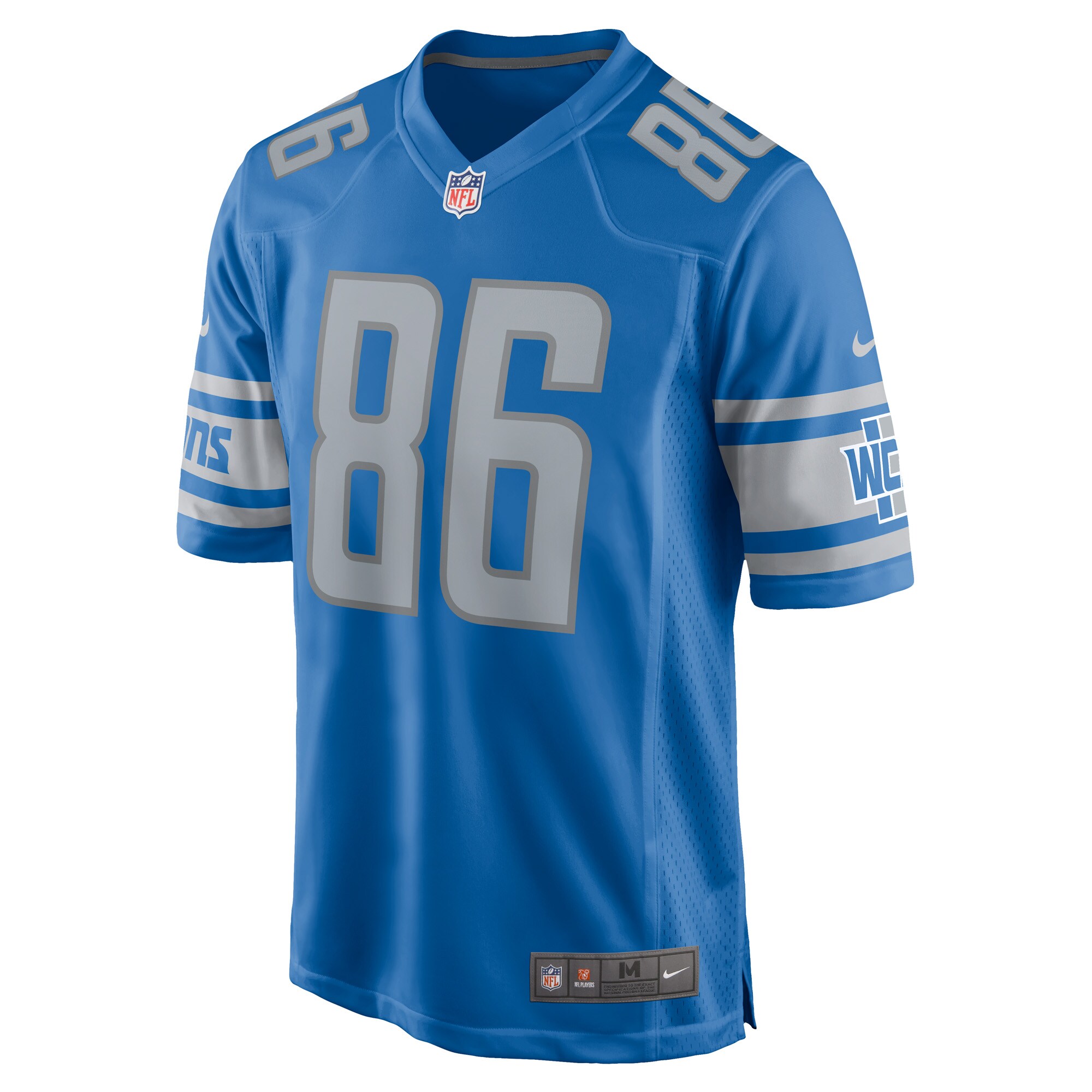 Garrett Griffin Detroit Lions  Player Game Jersey - Blue