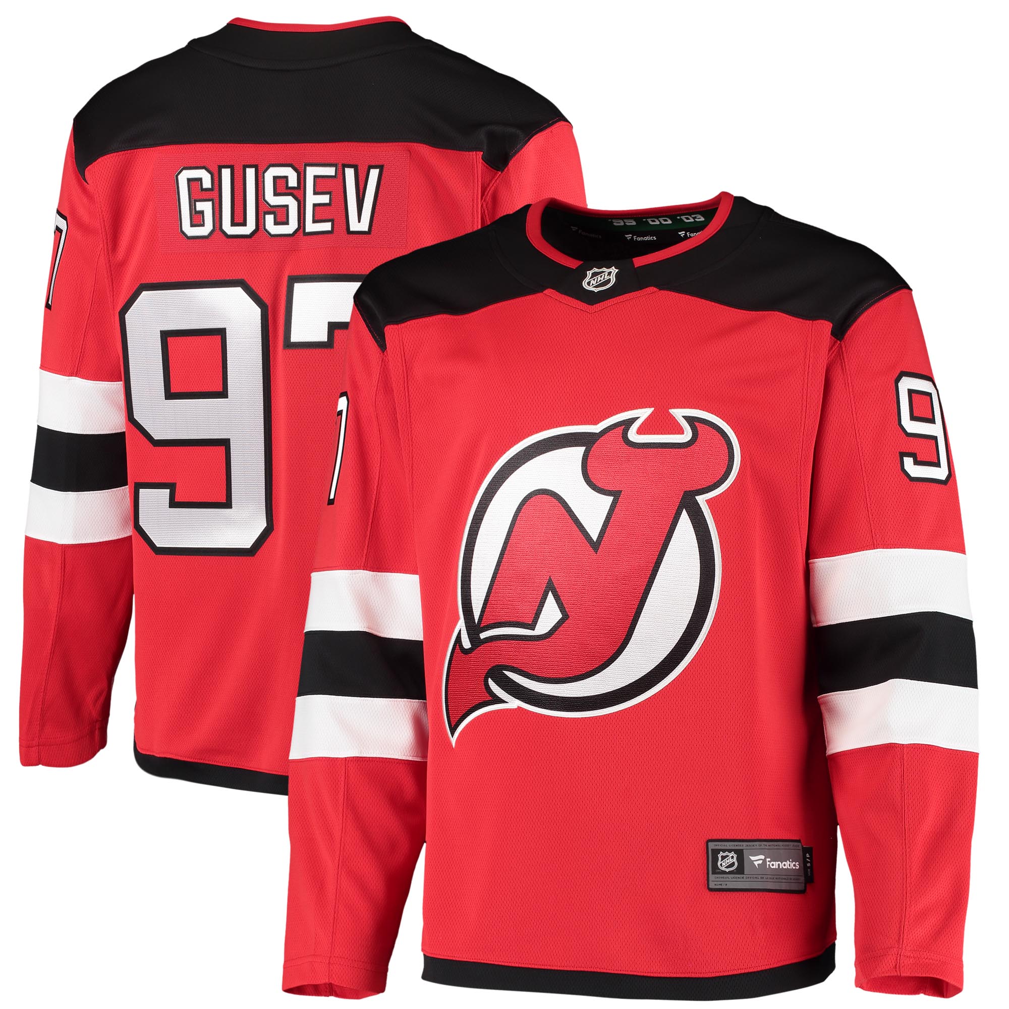 Nikita Gusev New Jersey Devils 2020/21 Home Breakaway Player Jersey - Red