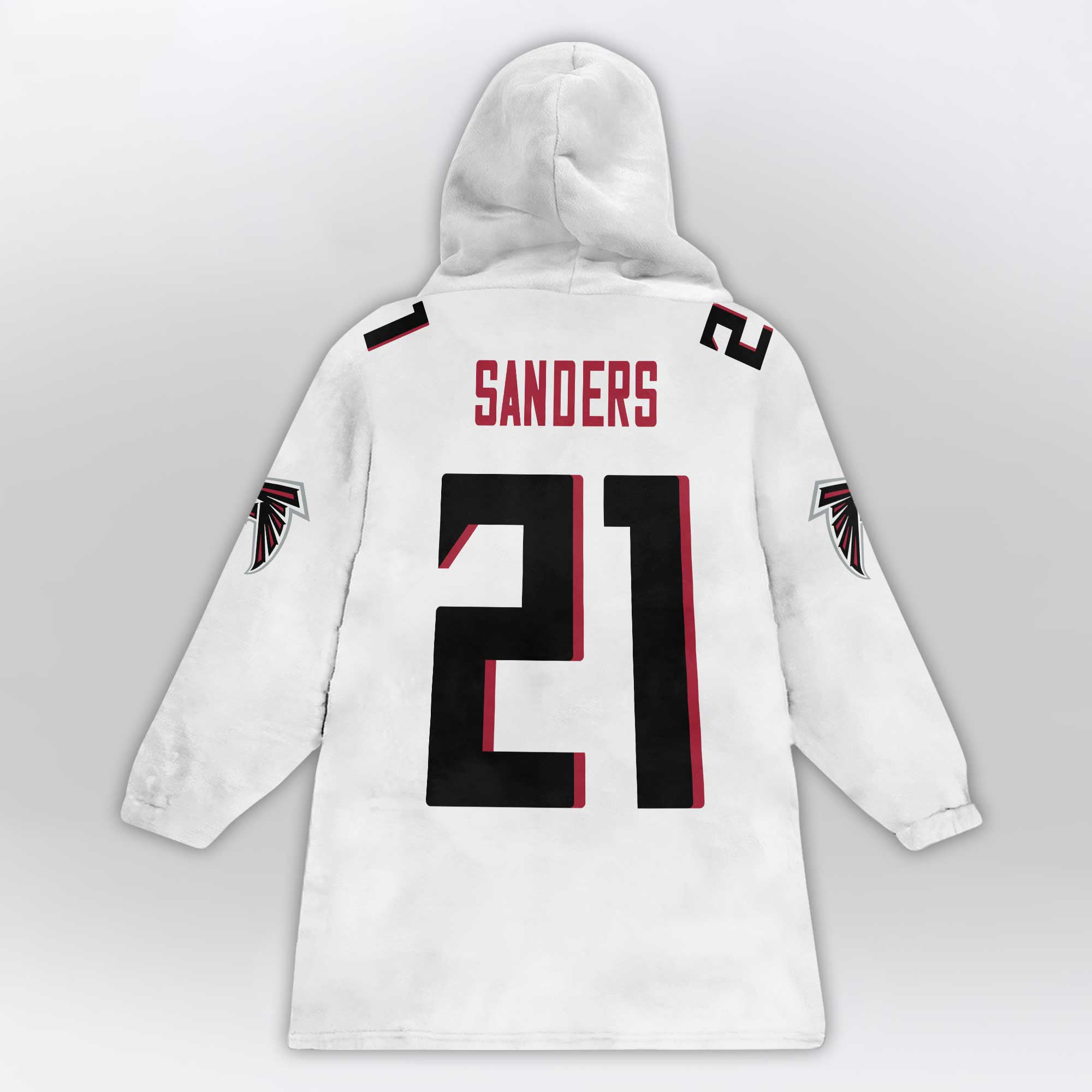 Kid 21 Atlanta Football Unisex Blanket Hoodie