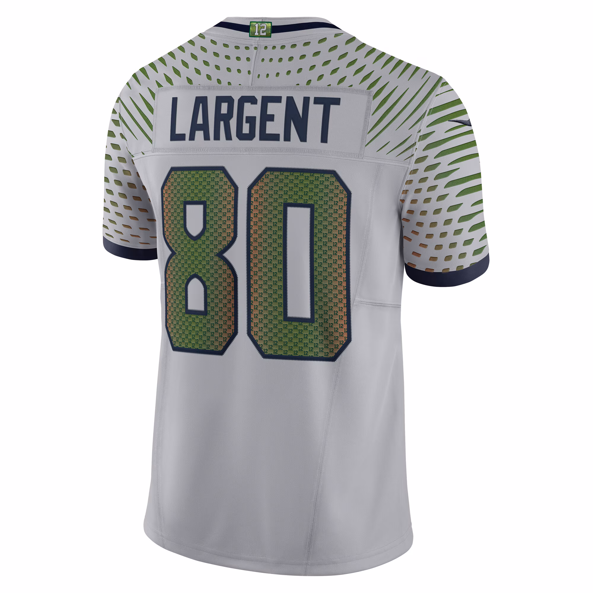 Steve Largent #80 Seattle Seahawks 2025 Rivalries Collection Retired Player Limited Jersey - Wolf Gray
