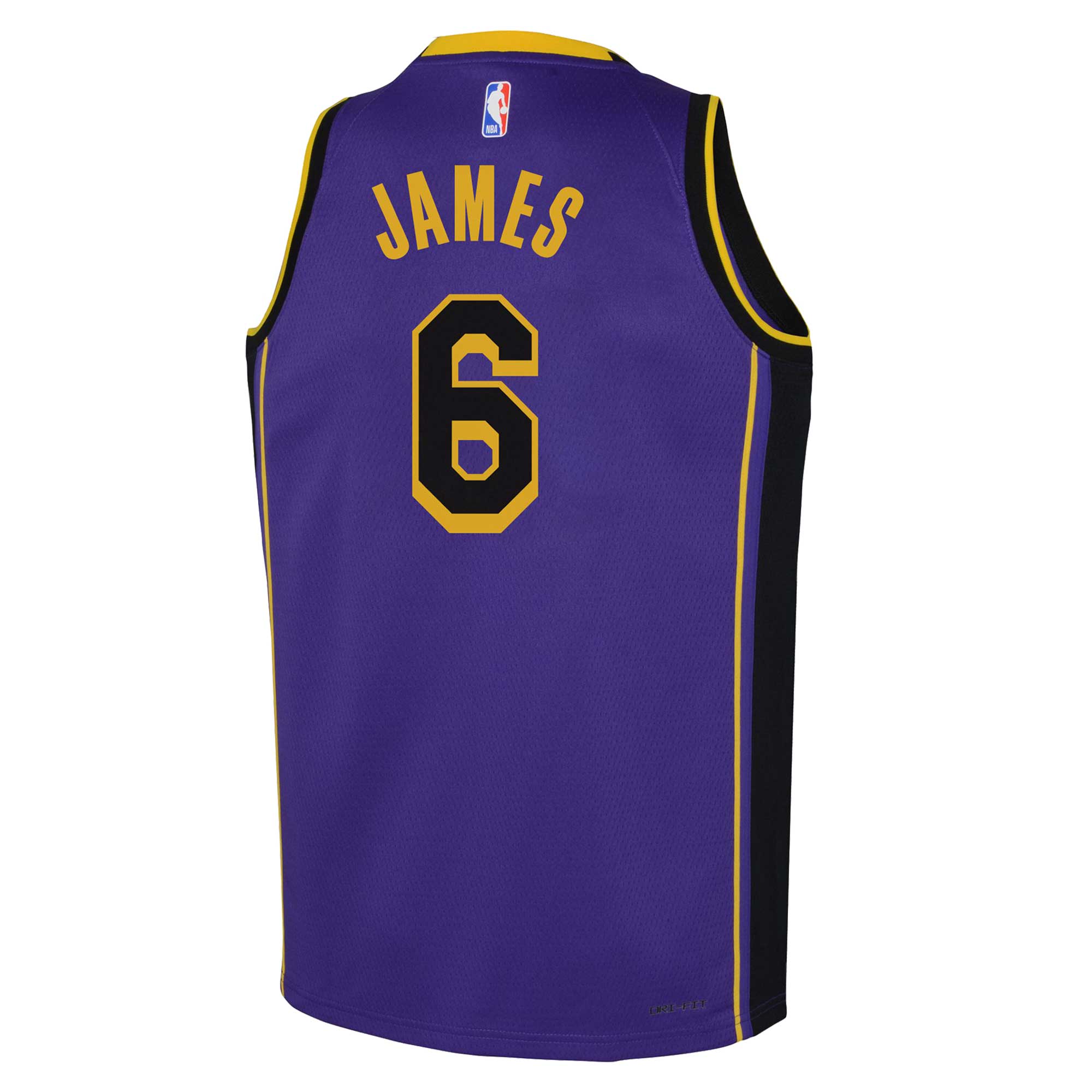 LeBron James Los Angeles Lakers  Youth Swingman Jersey - Statement - Purple