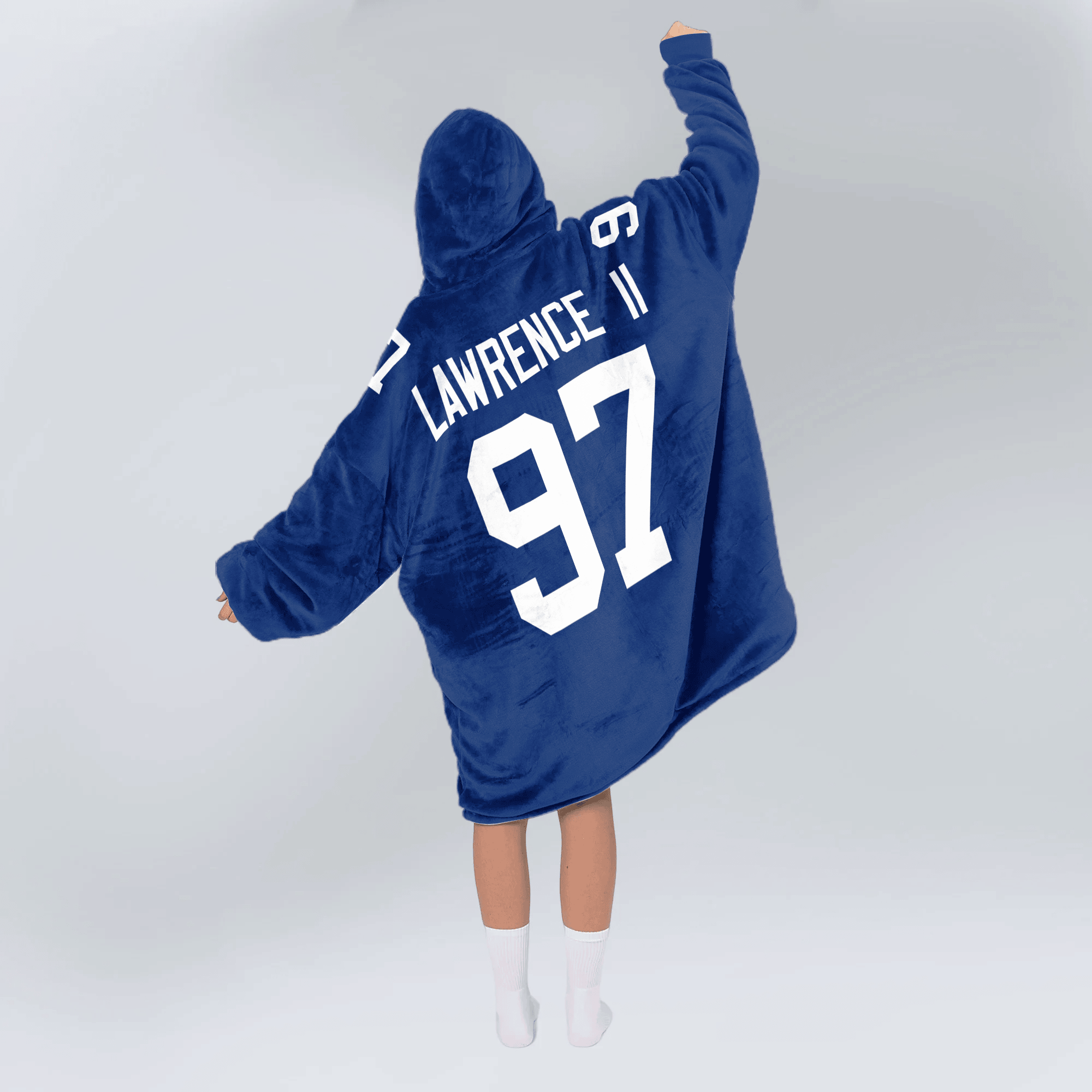 Adult D.L 97 New York G Football Unisex Blanket Hoodie