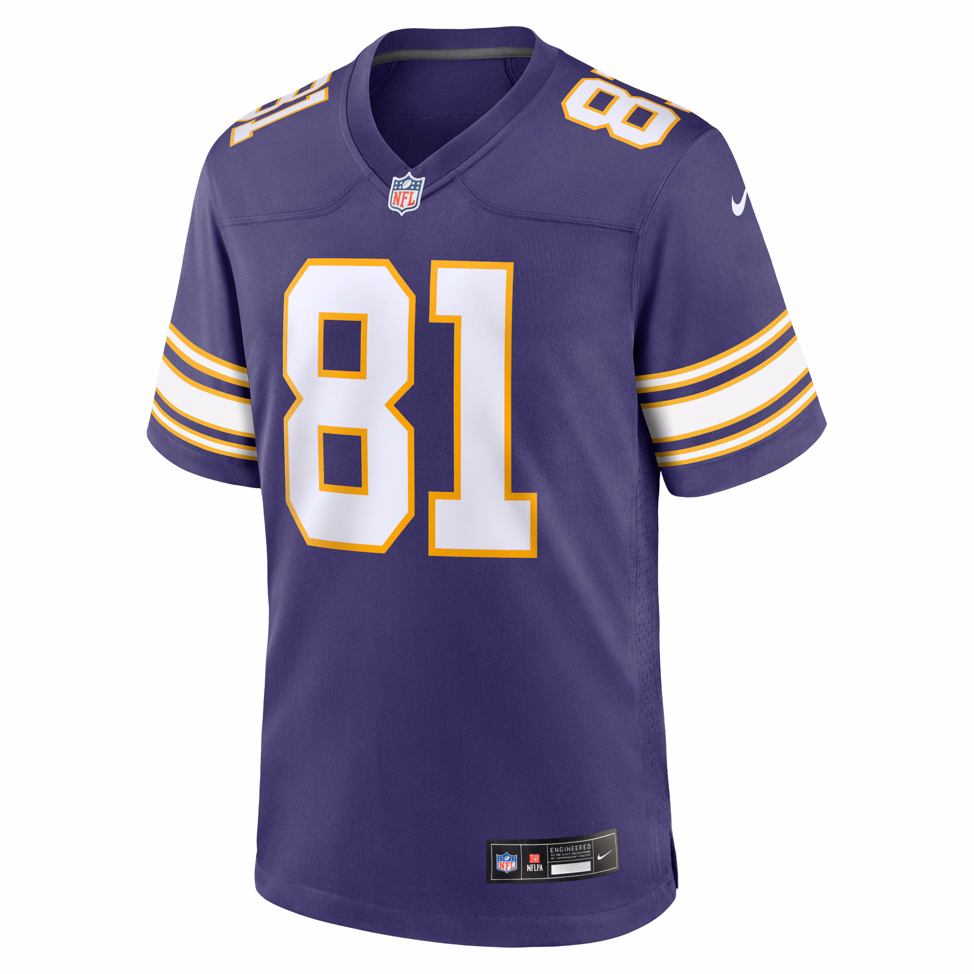 Carl Eller Minnesota Vikings Classic Retired Player Jersey - Purple