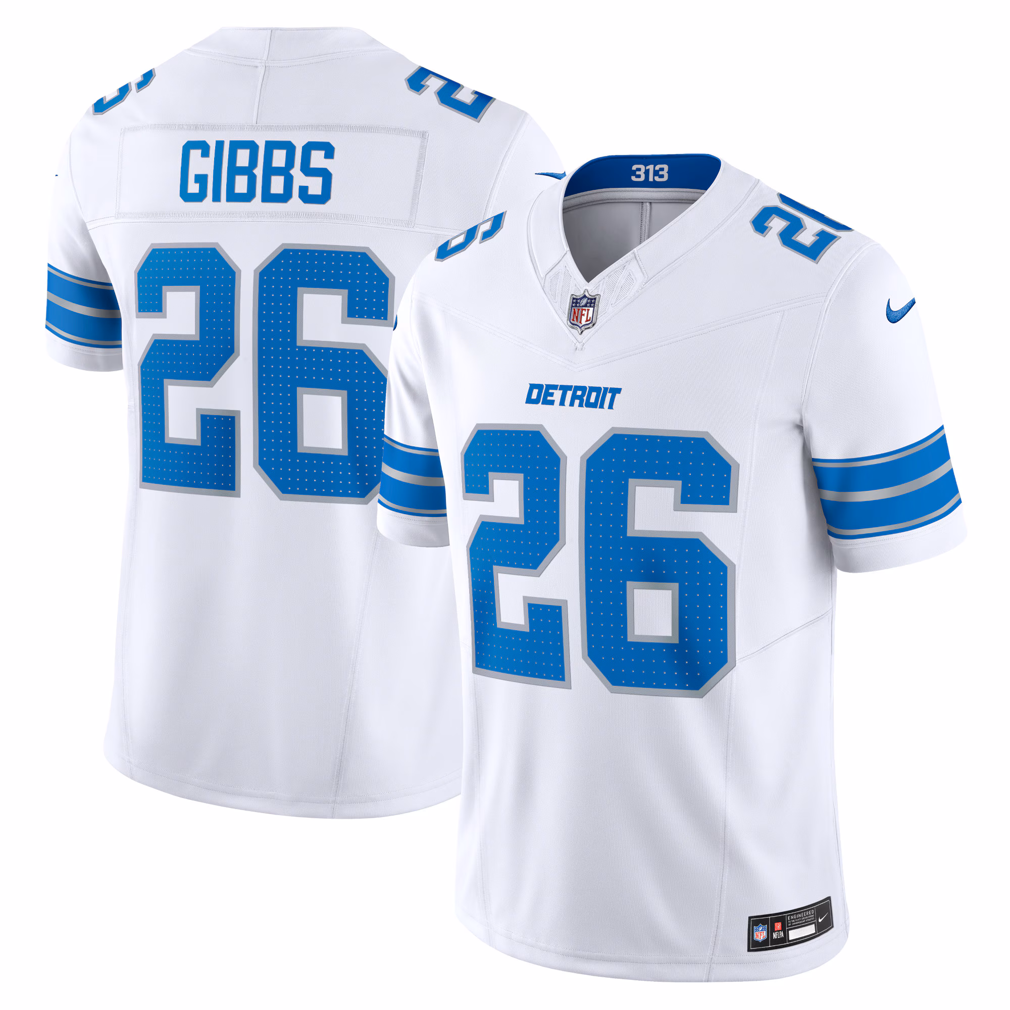 Jahmyr Gibbs Detroit Lions Vapor F.U.S.E. Limited Jersey - Blue