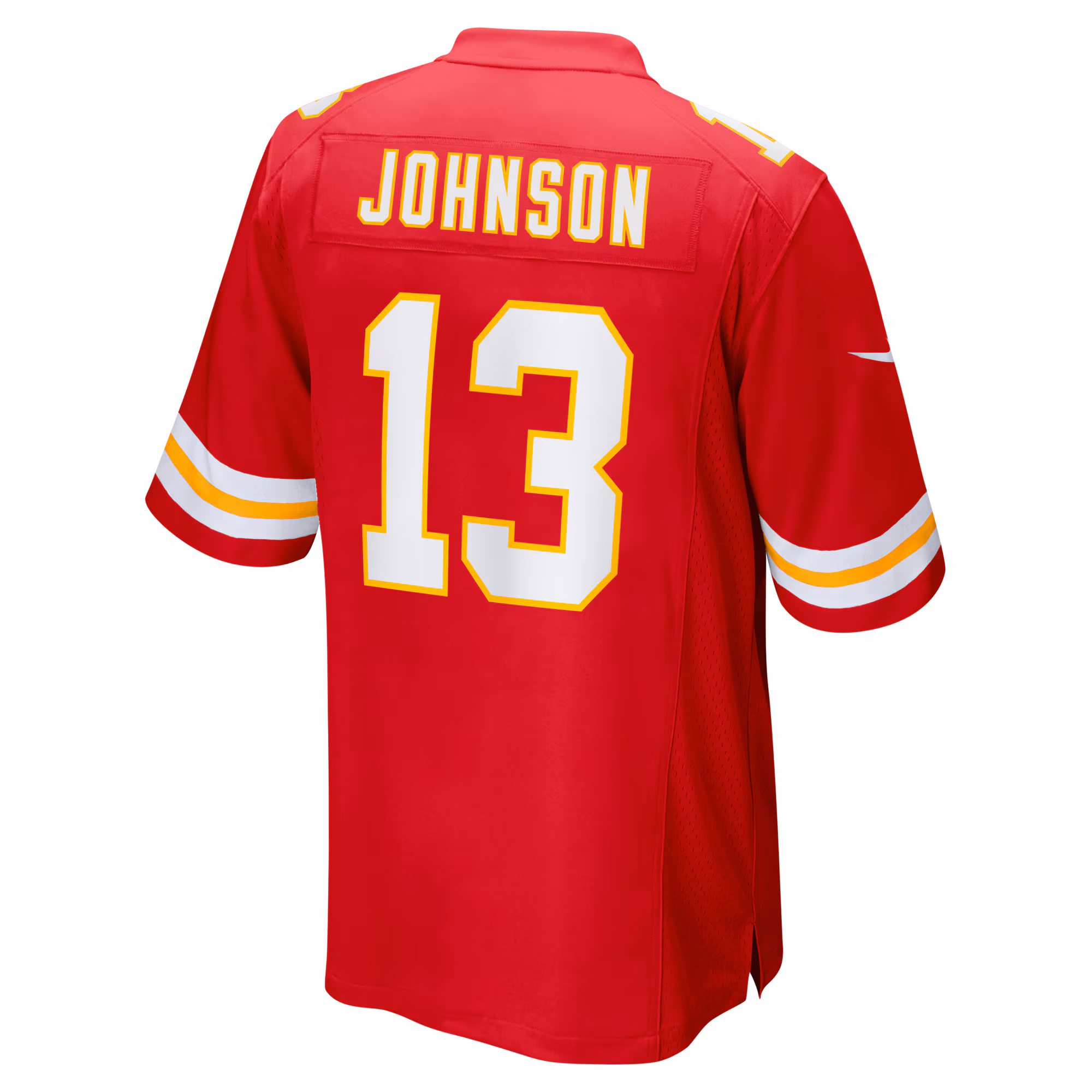 Nazeeh Johnson Kansas City Chiefs Game Player Jersey - Red