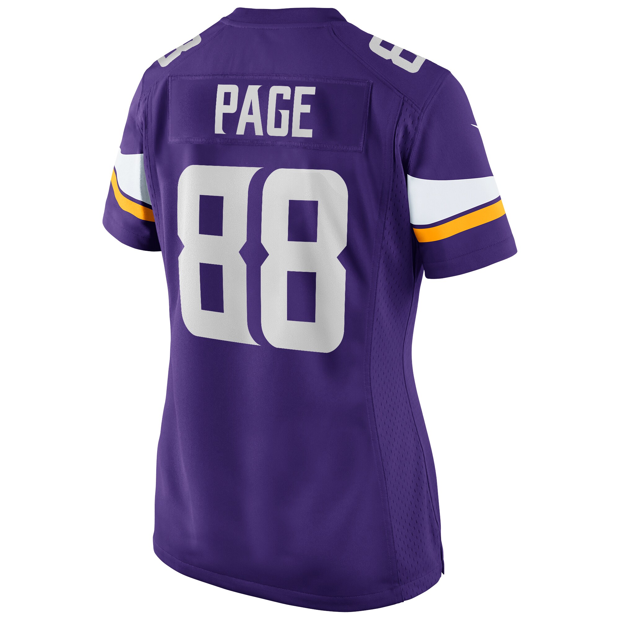 Alan Page Minnesota Vikings Women's Game Retired Player Jersey - Purple