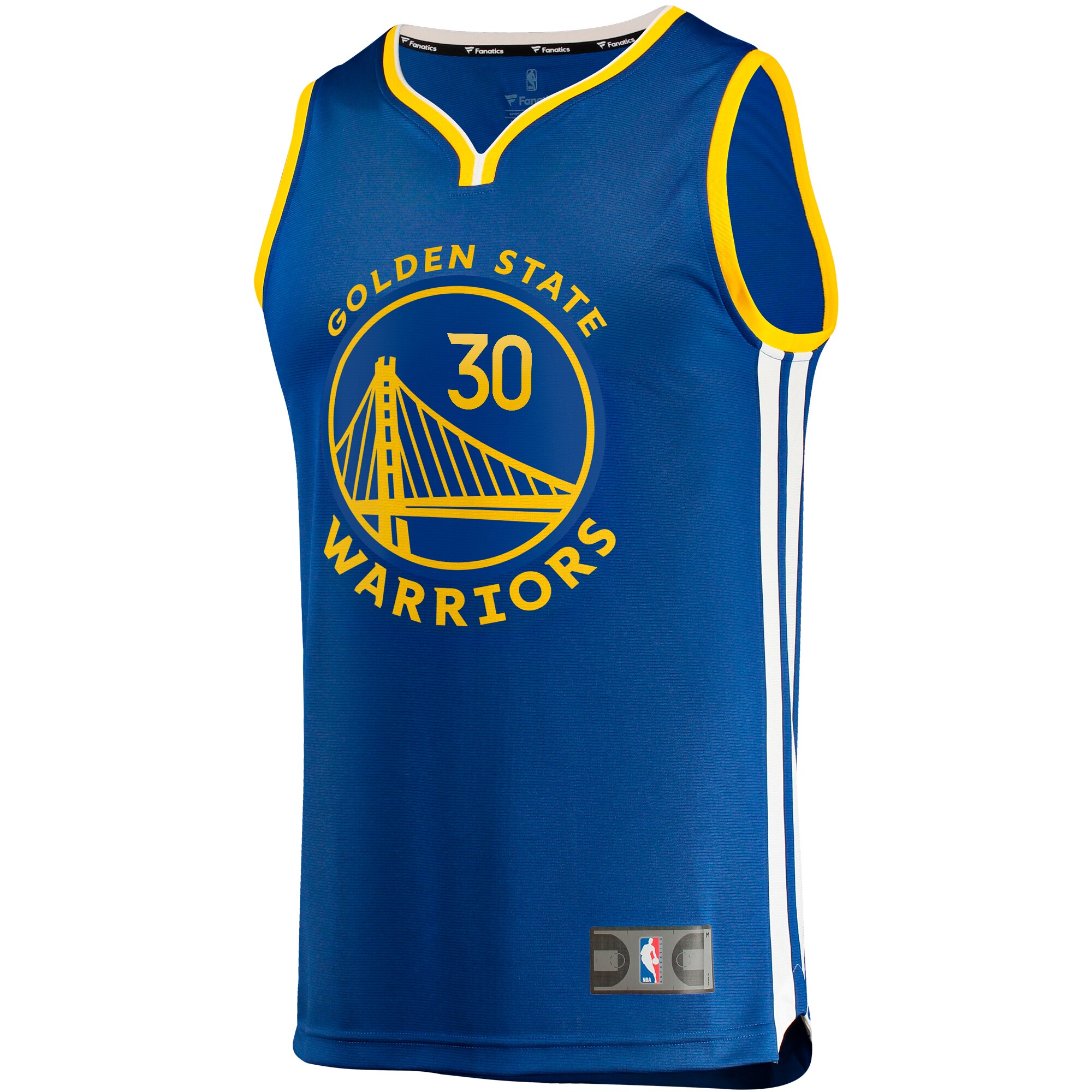 Stephen Curry Golden State Warriors  Big & Tall Fast Break Player Jersey - Royal - Icon Edition