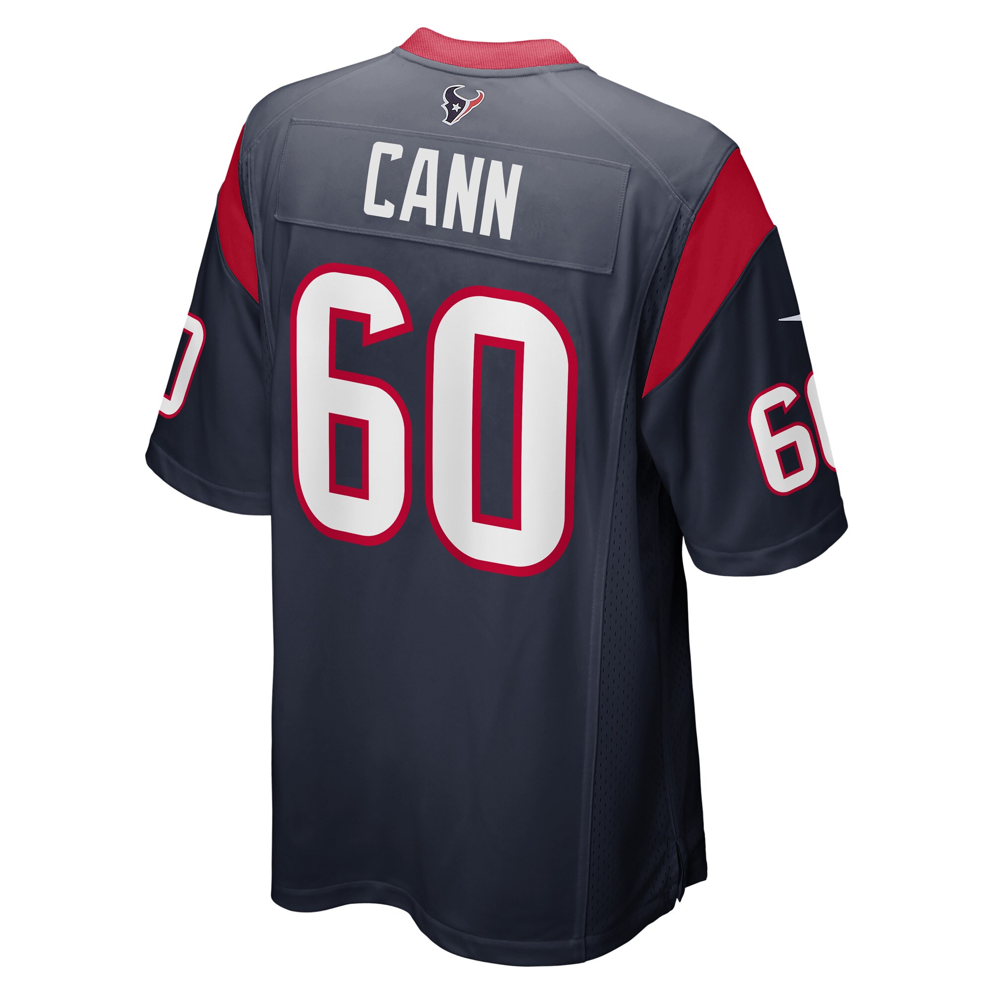 A.J. Cann Houston Texans  Game Player Jersey - Navy